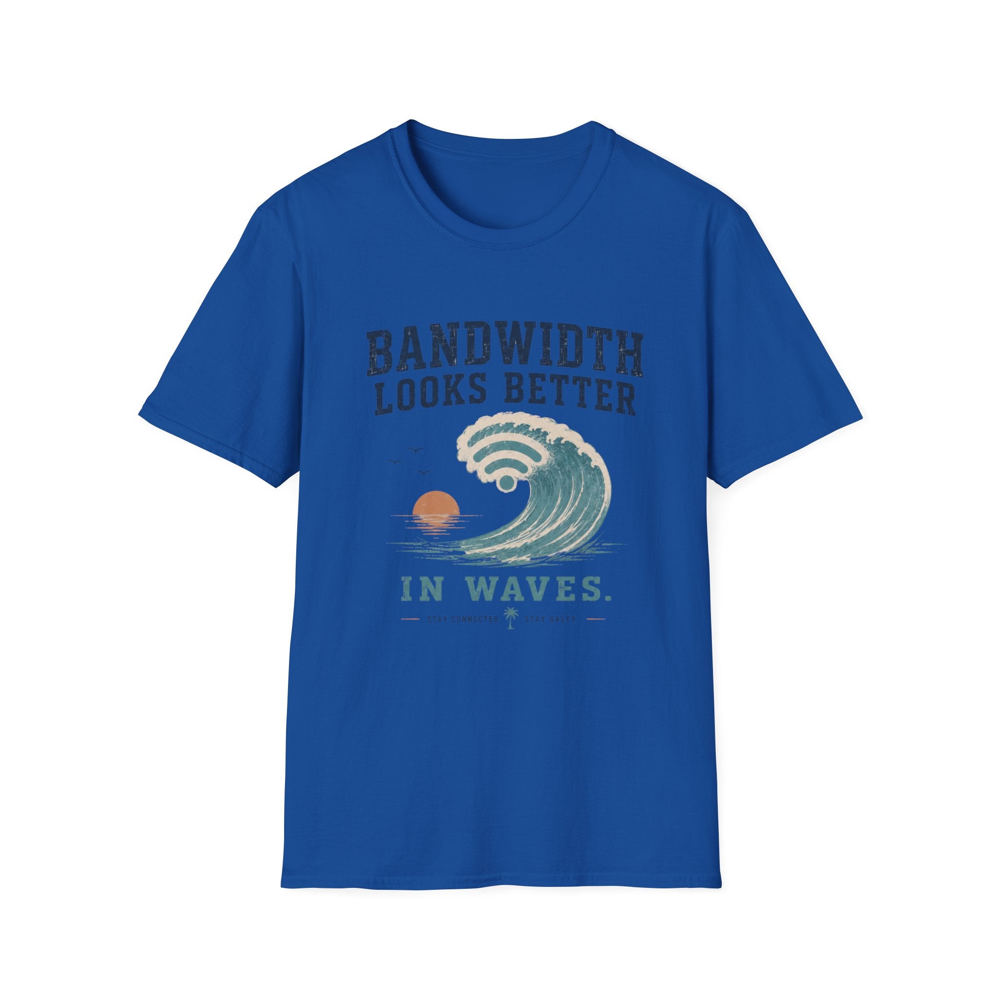 Bandwidth Looks Better in Waves T-Shirt