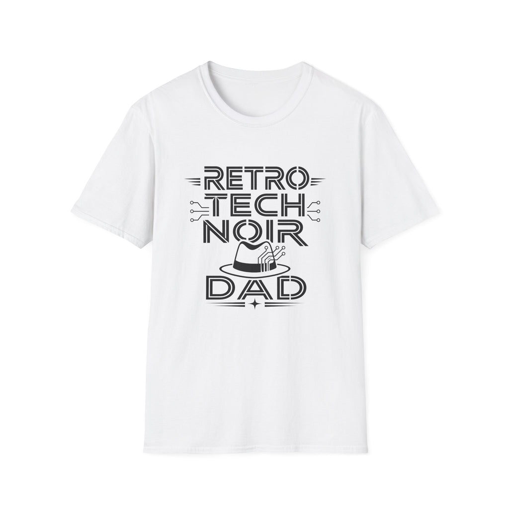 Retro Tech Noir Dad T-Shirt