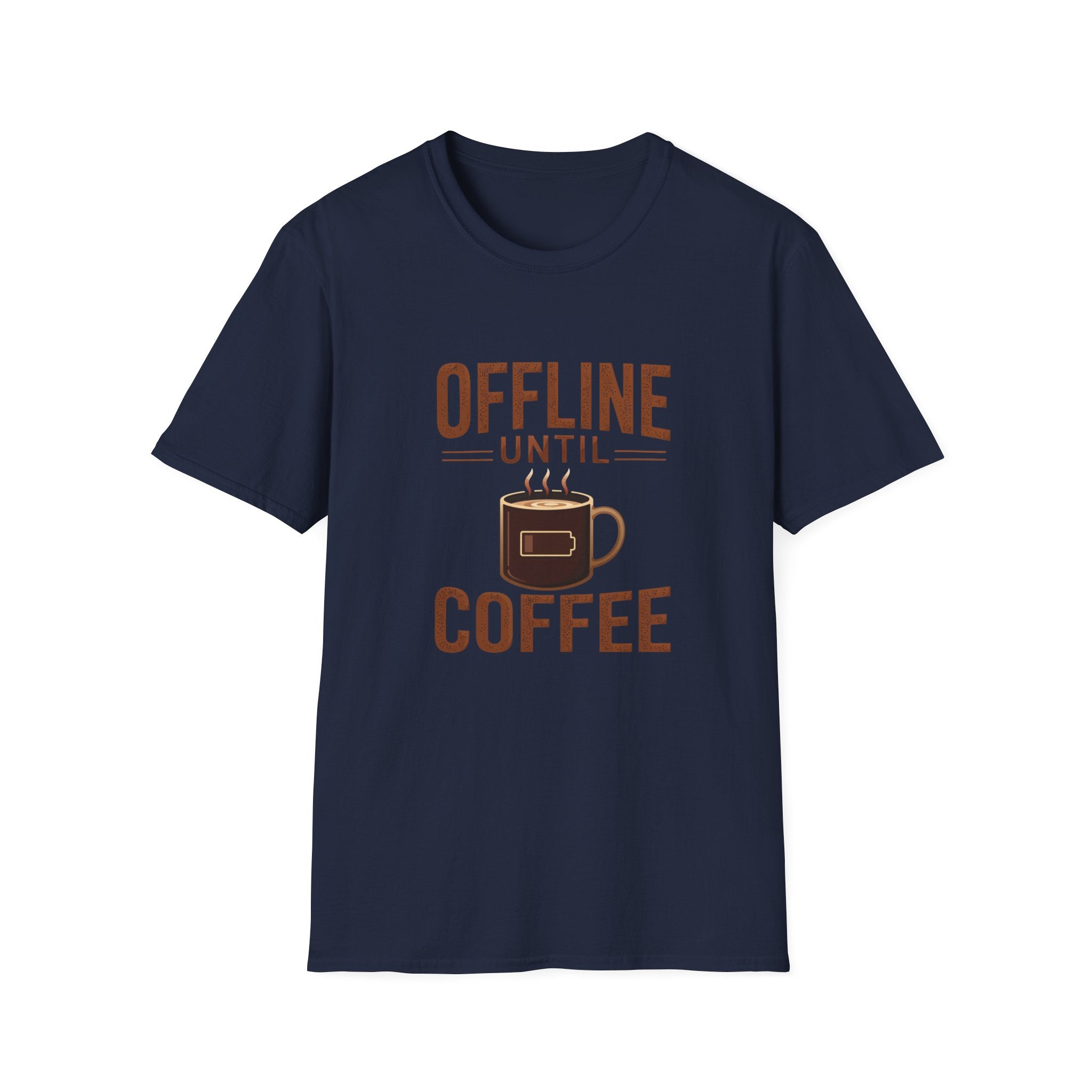 Offline Until Coffee T-Shirt
