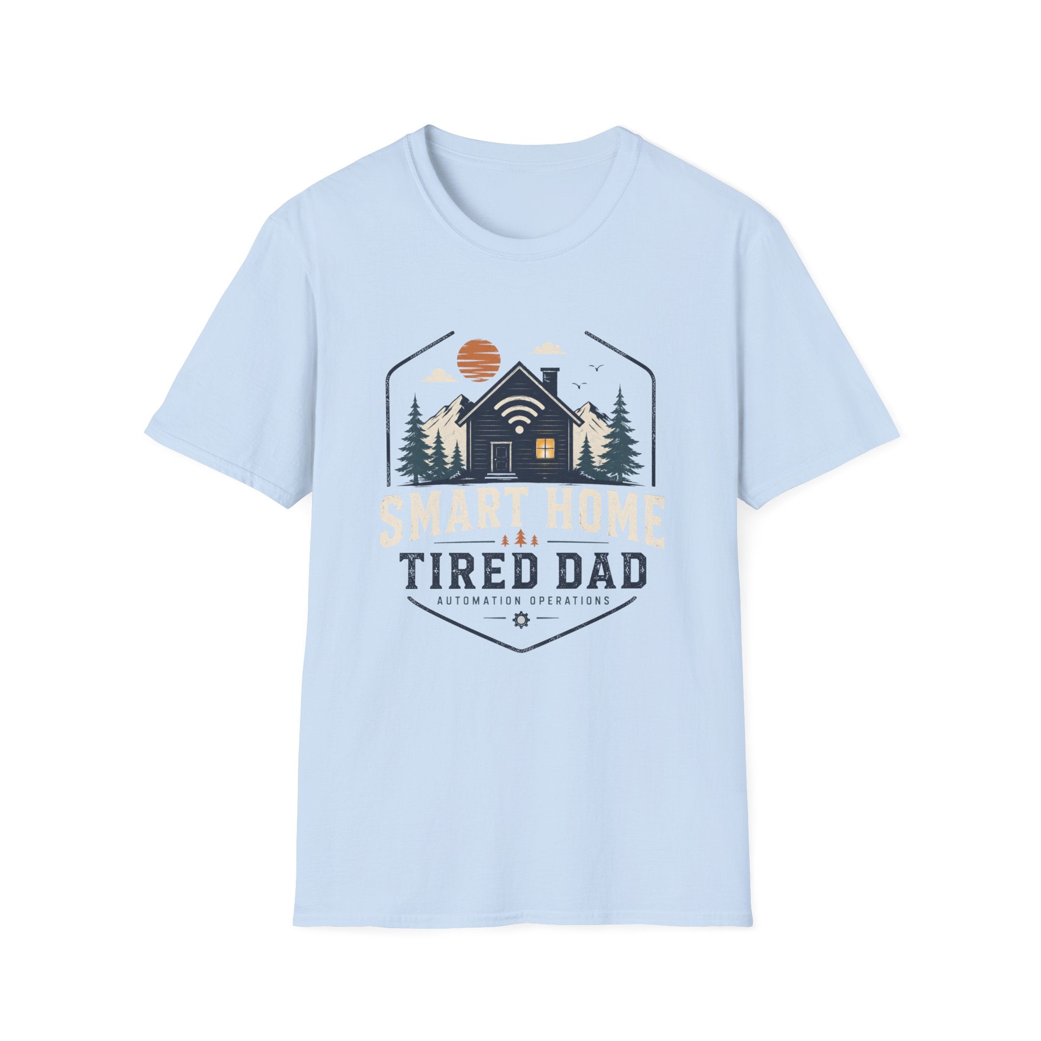 Smart Home Tired Dad T-Shirt