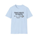 Trace Route to Coffee T-Shirt