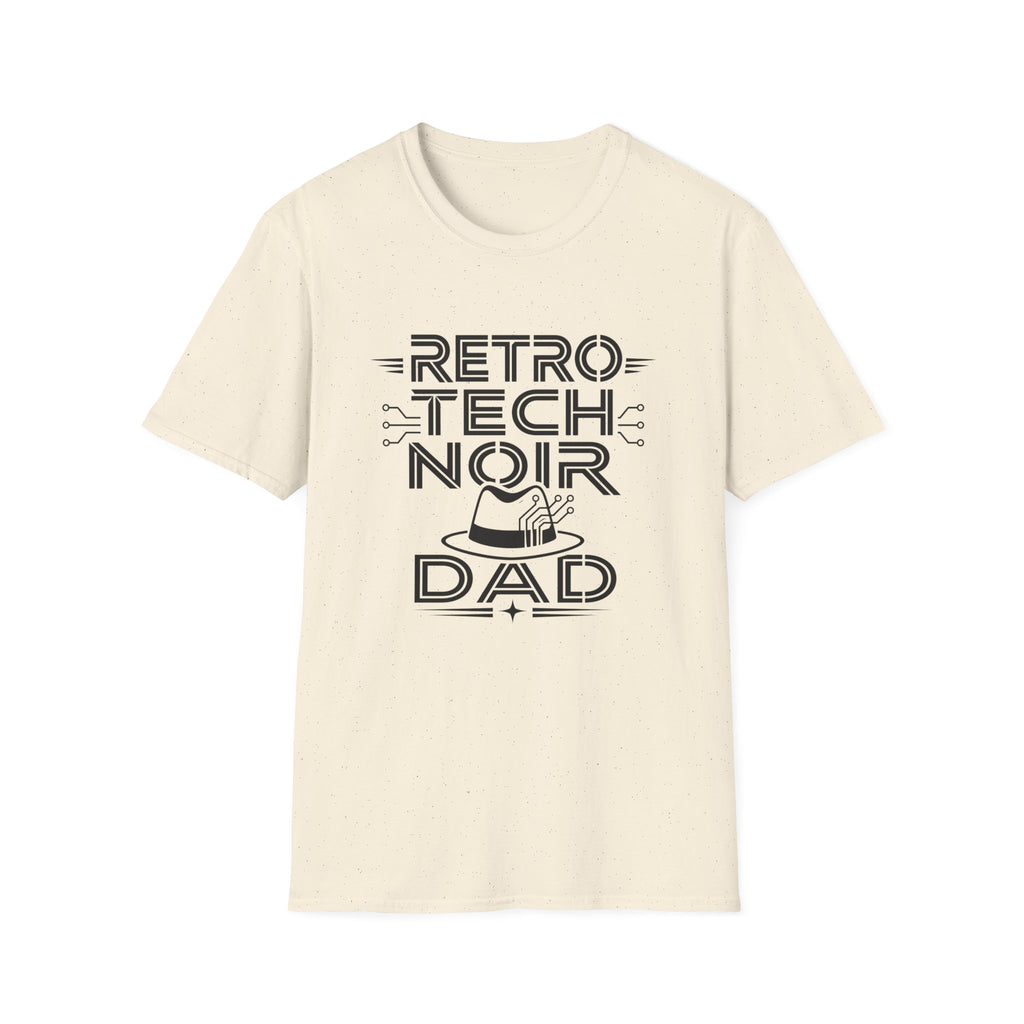 Retro Tech Noir Dad T-Shirt