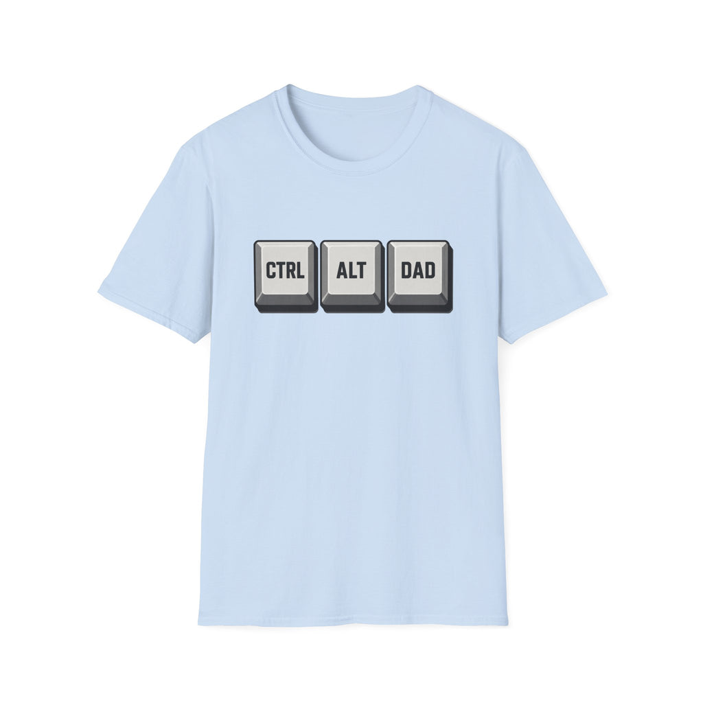 CTRL ALT DAD Retro Keyboard T-Shirt