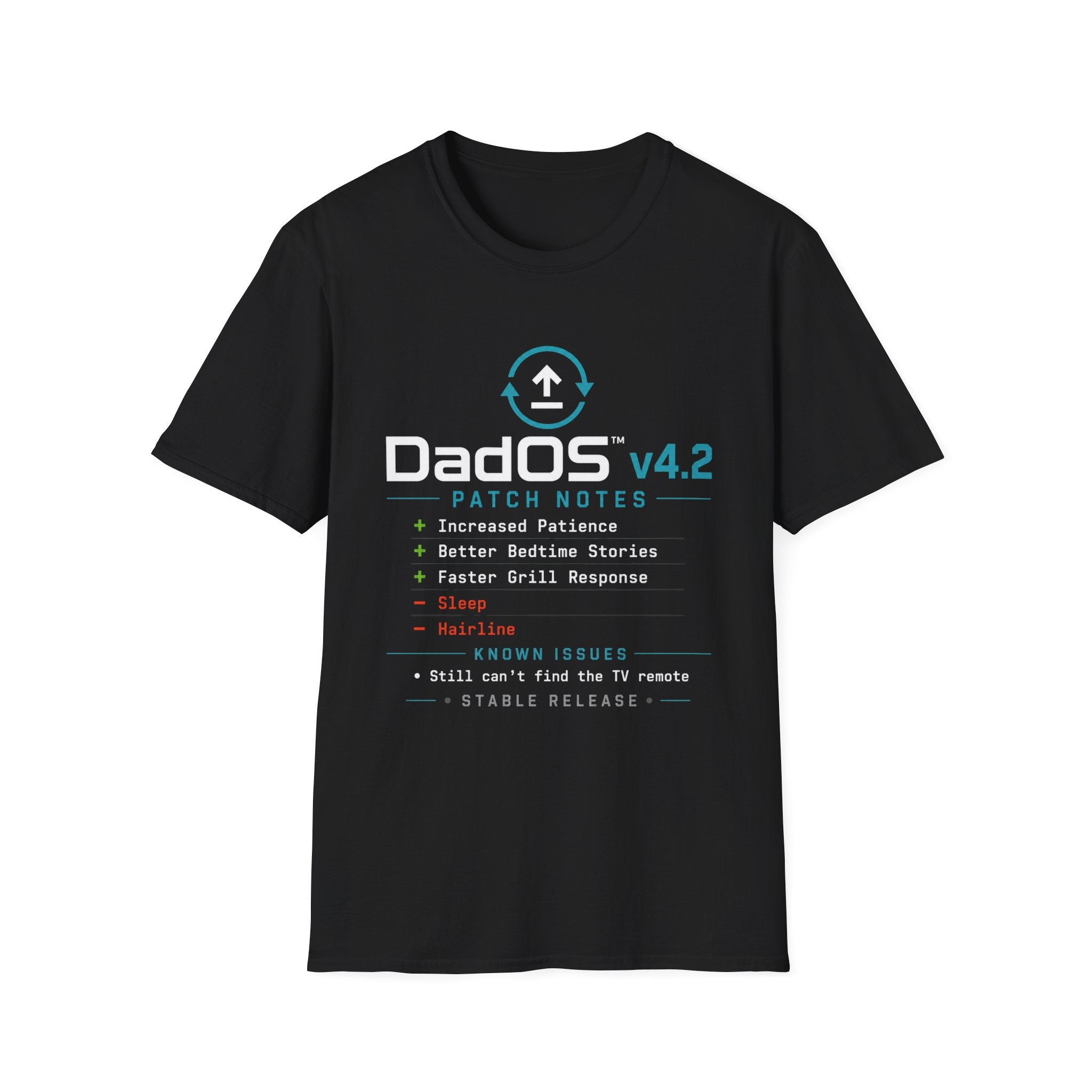 DadOS v4.2 Patch Notes with Known Issues T-Shirt