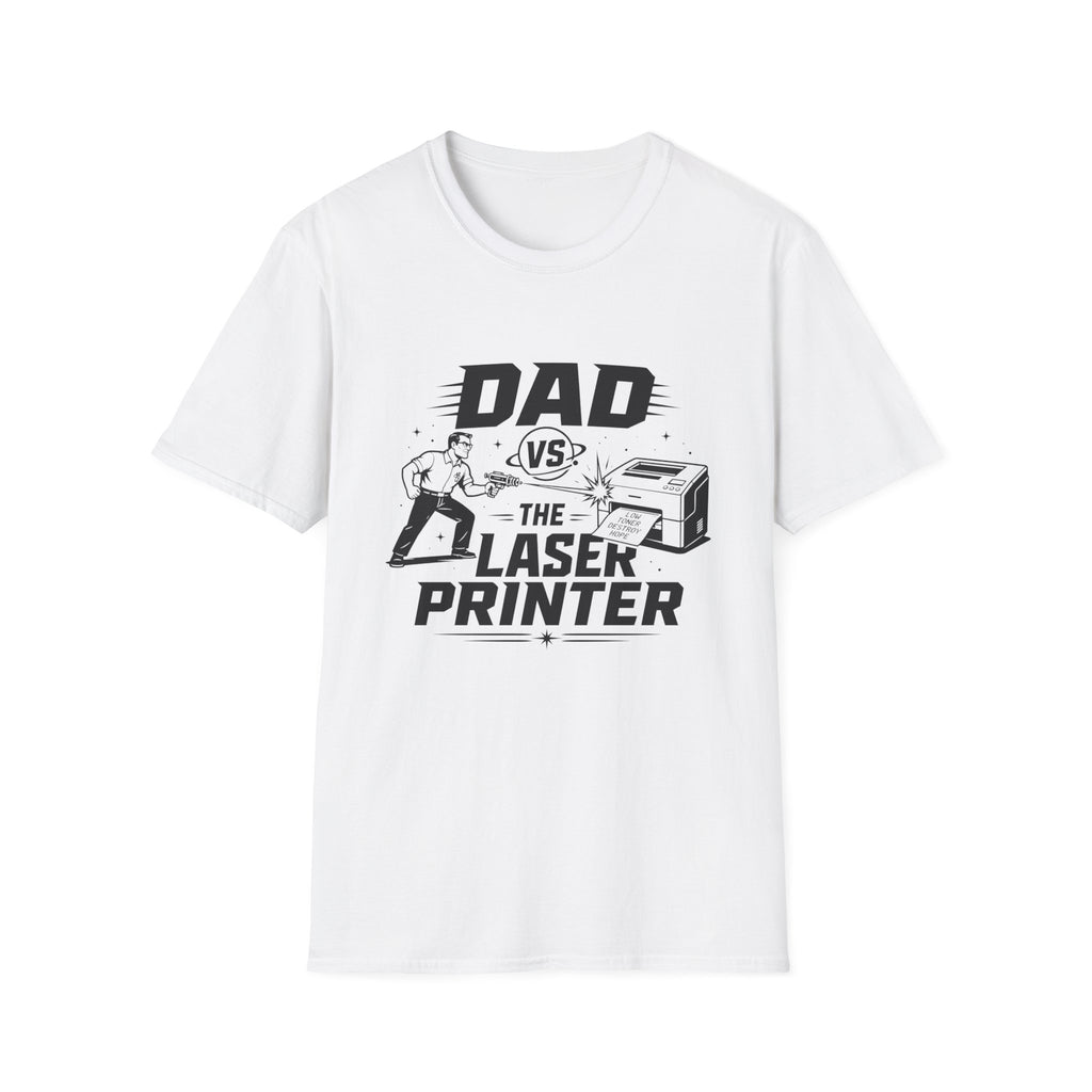 Dad vs The Laser Printer T-Shirt