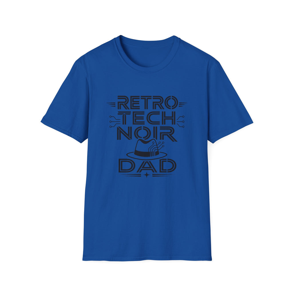 Retro Tech Noir Dad T-Shirt