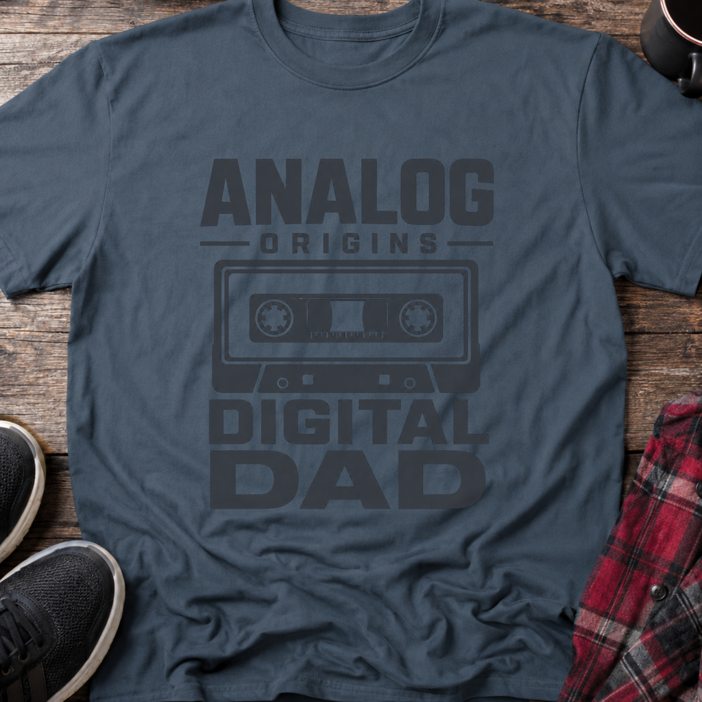 Analog Origins Digital Dad T-Shirt