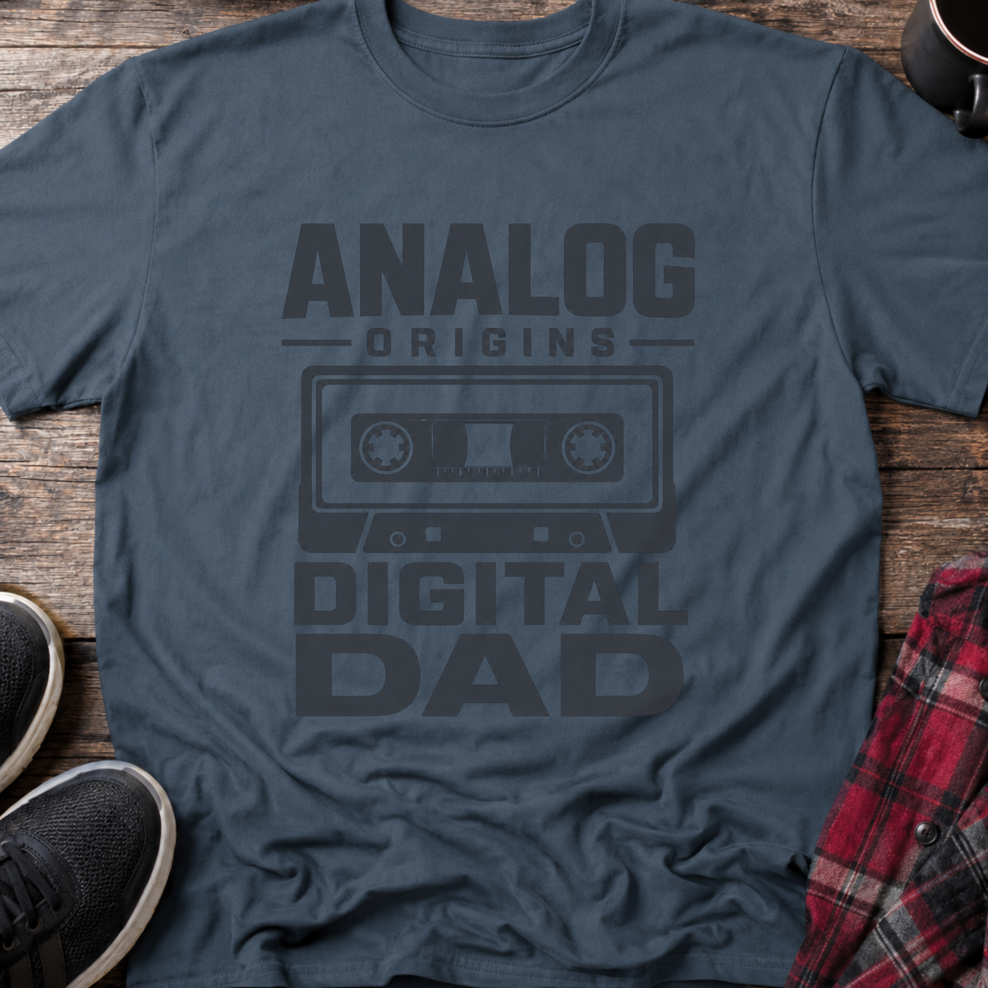 Analog Origins Digital Dad T-Shirt