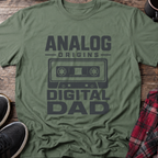Analog Origins Digital Dad T-Shirt