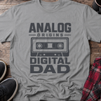 Analog Origins Digital Dad T-Shirt