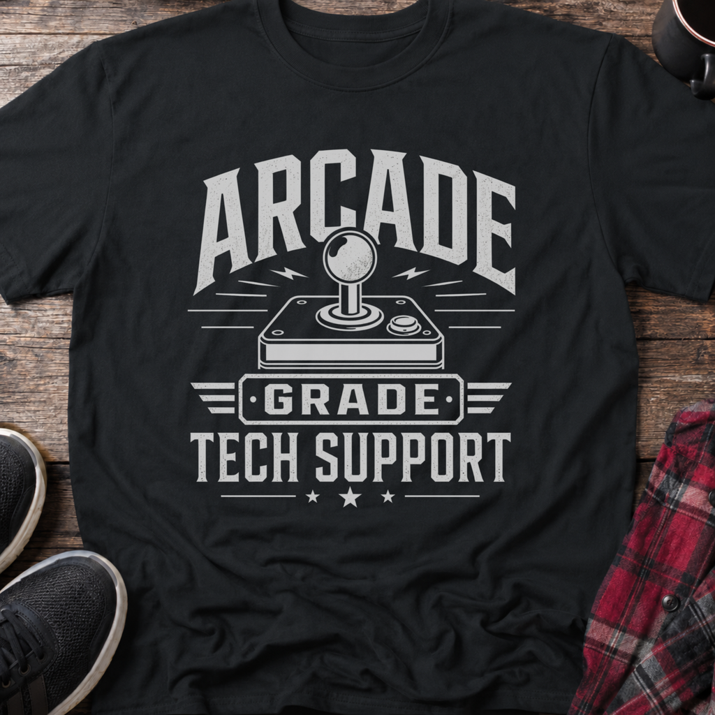 Arcade Grade Tech Support T-Shirt