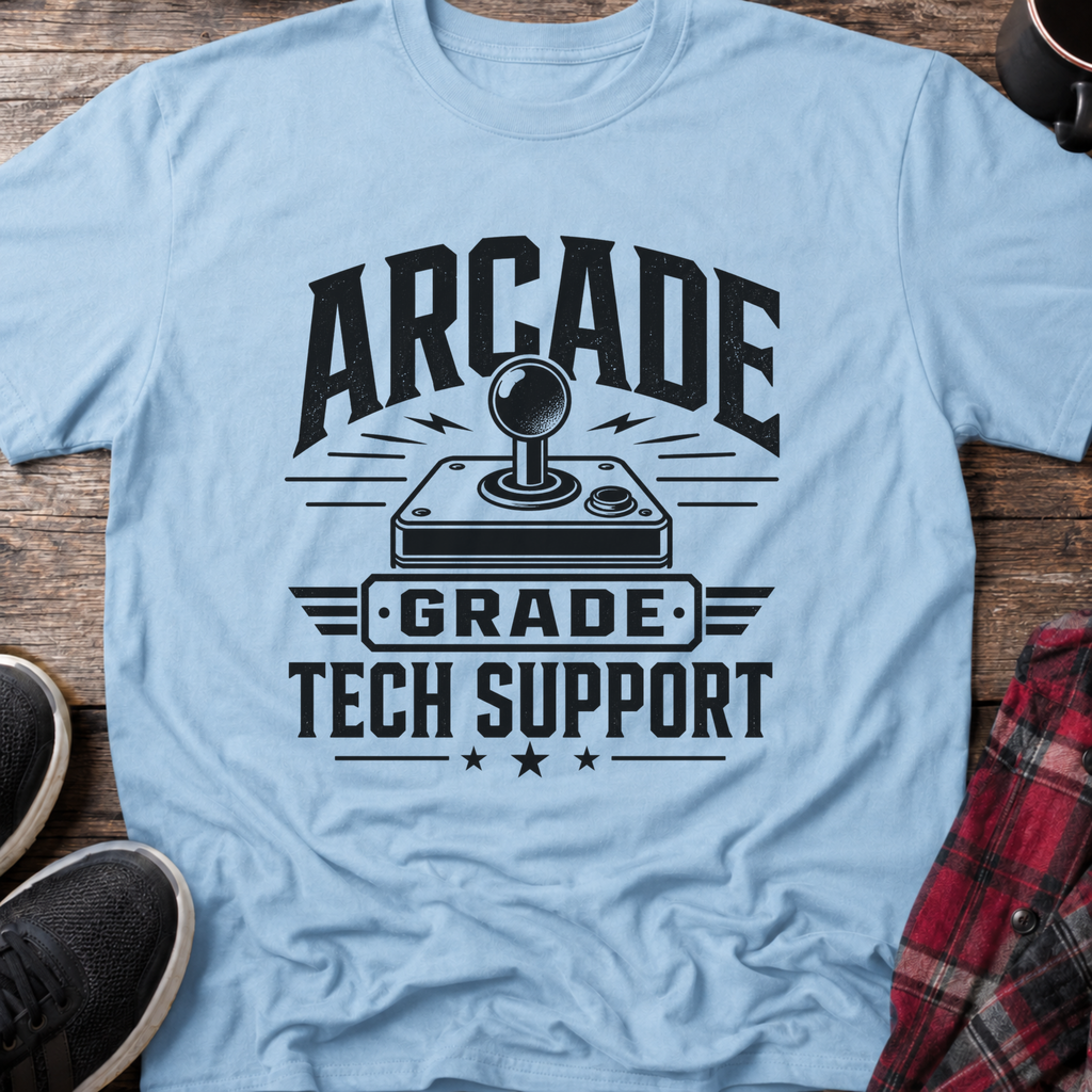 Arcade Grade Tech Support T-Shirt