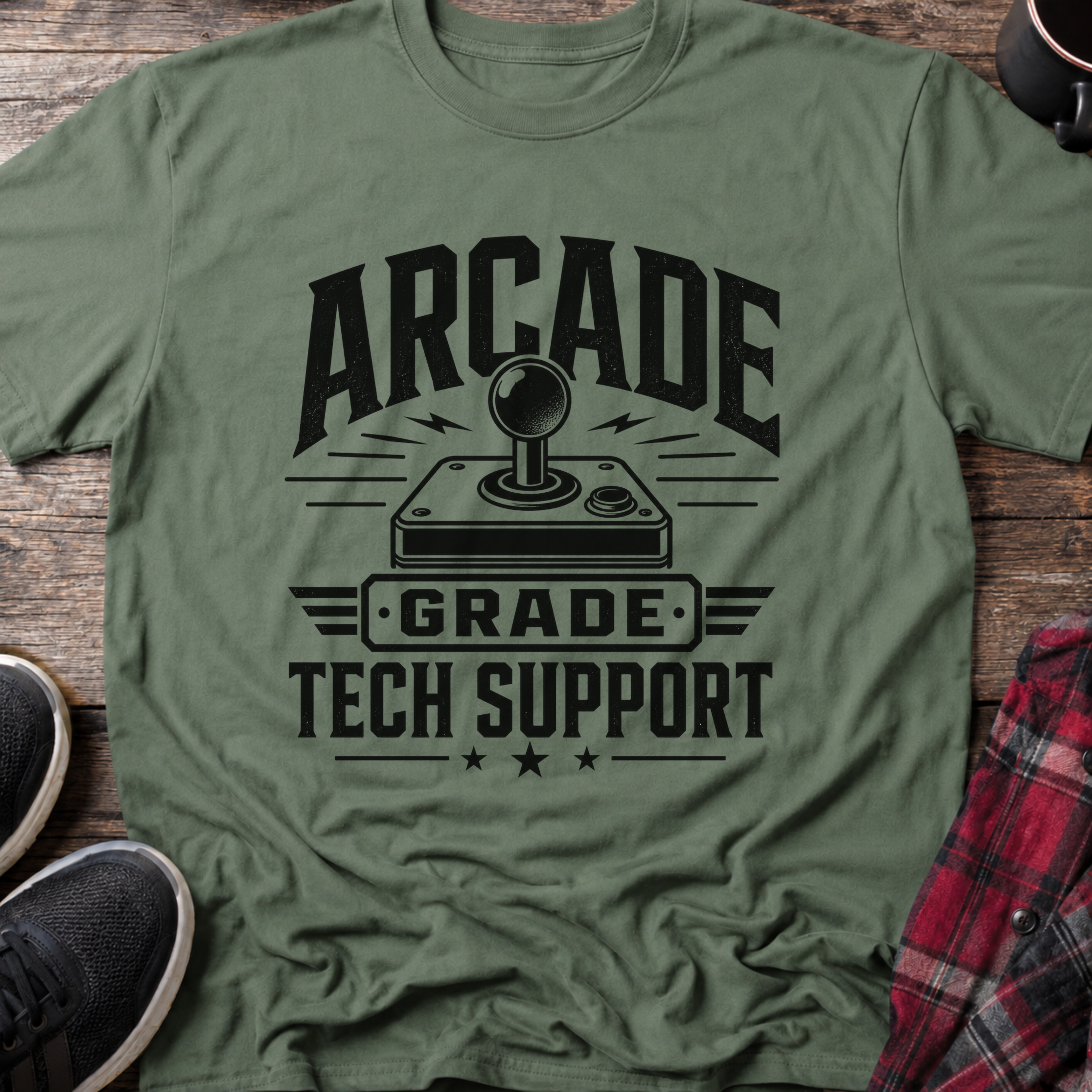 Arcade Grade Tech Support T-Shirt