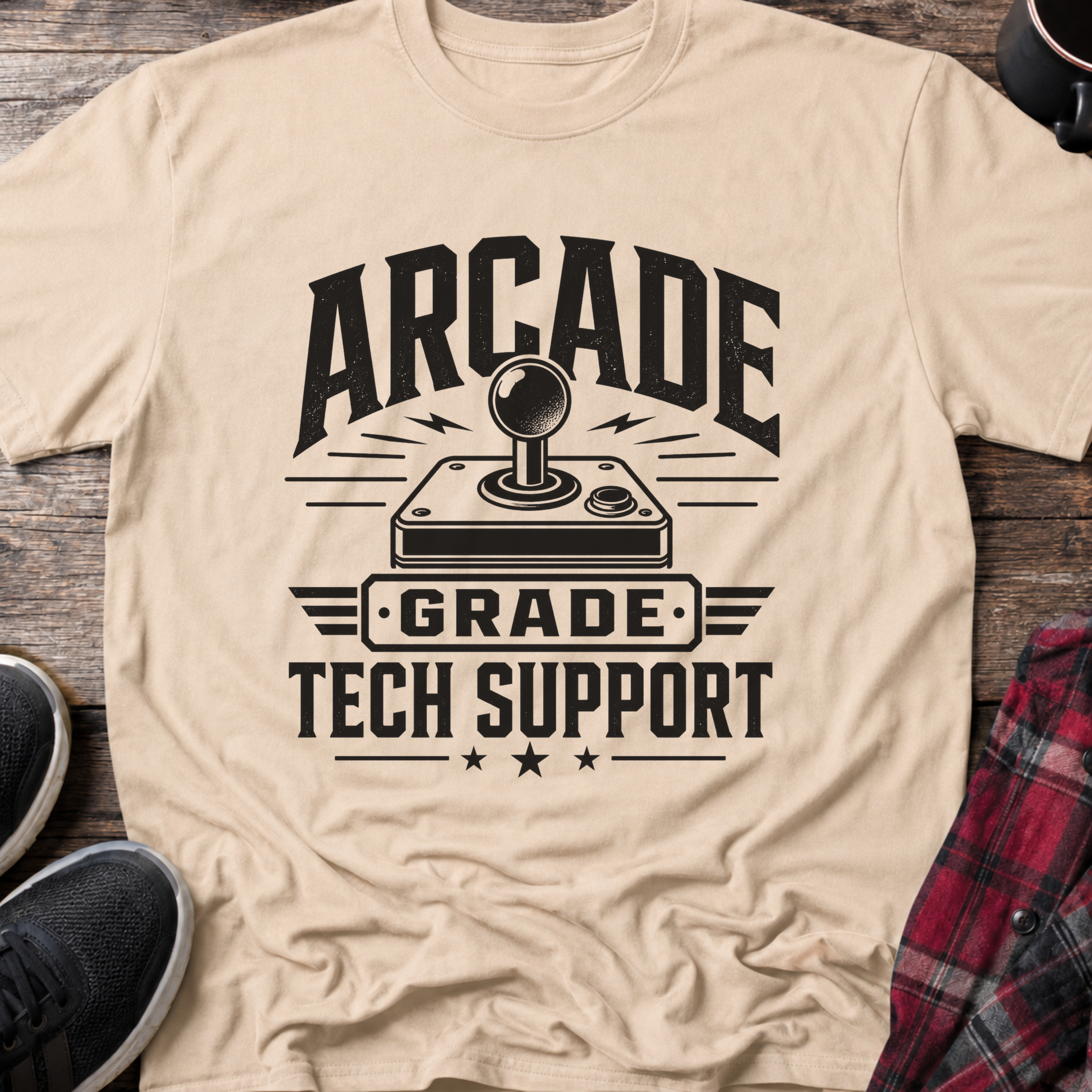 Arcade Grade Tech Support T-Shirt