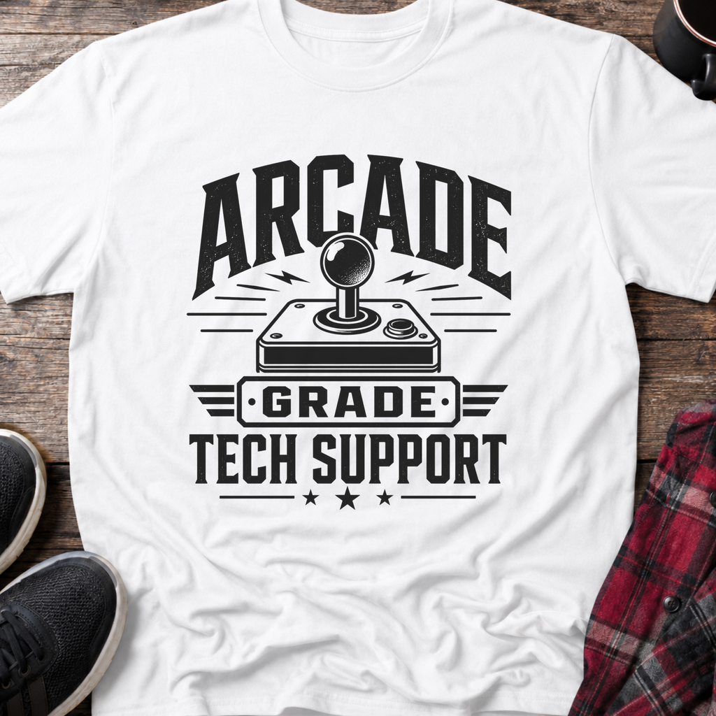 Arcade Grade Tech Support T-Shirt
