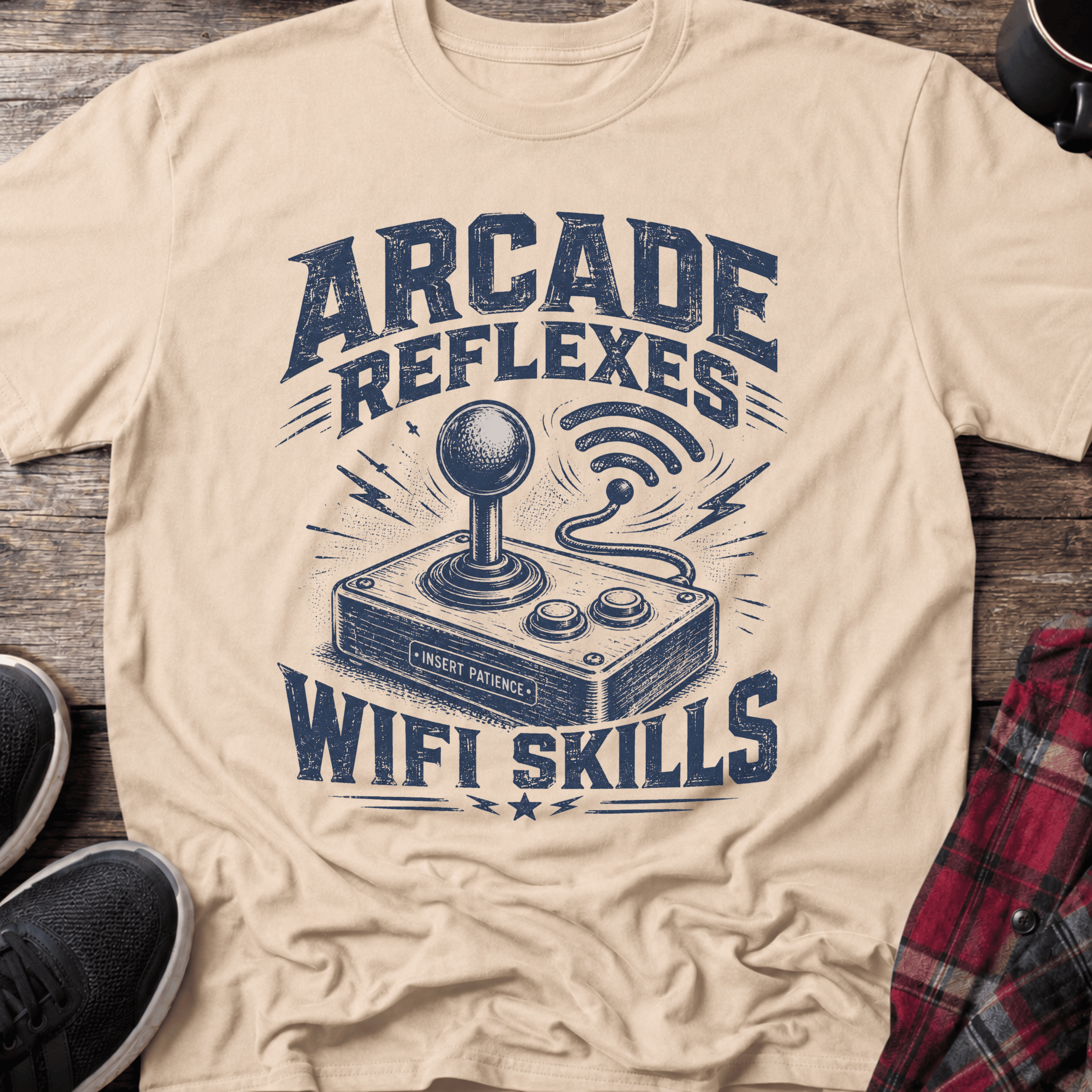 Arcade Reflexes WiFi Skills T-Shirt