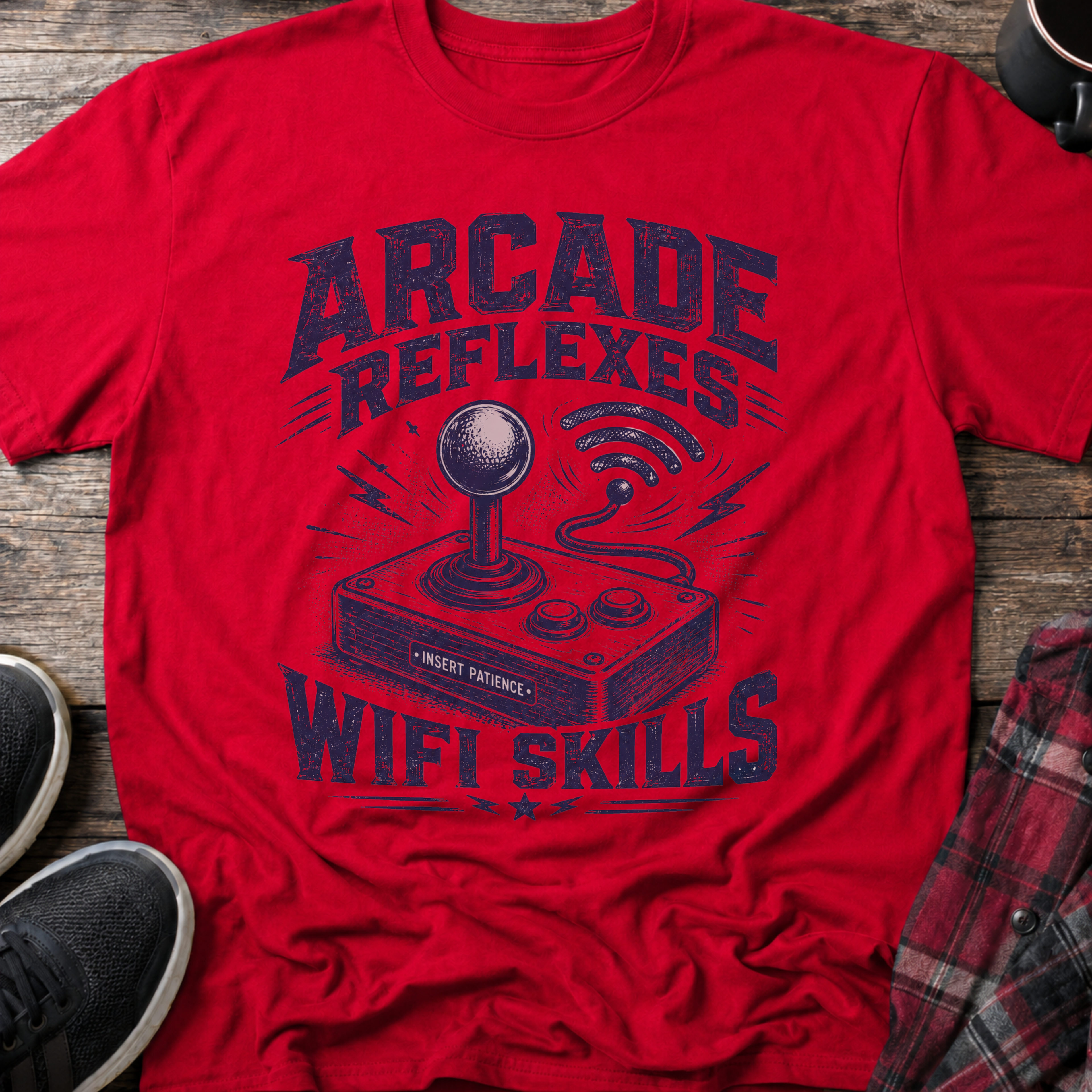 Arcade Reflexes WiFi Skills T-Shirt