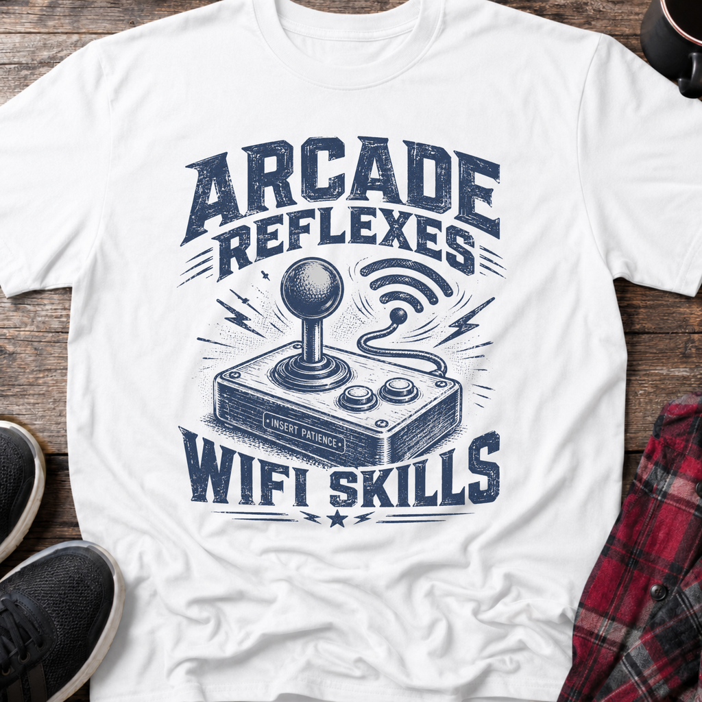 Arcade Reflexes WiFi Skills T-Shirt