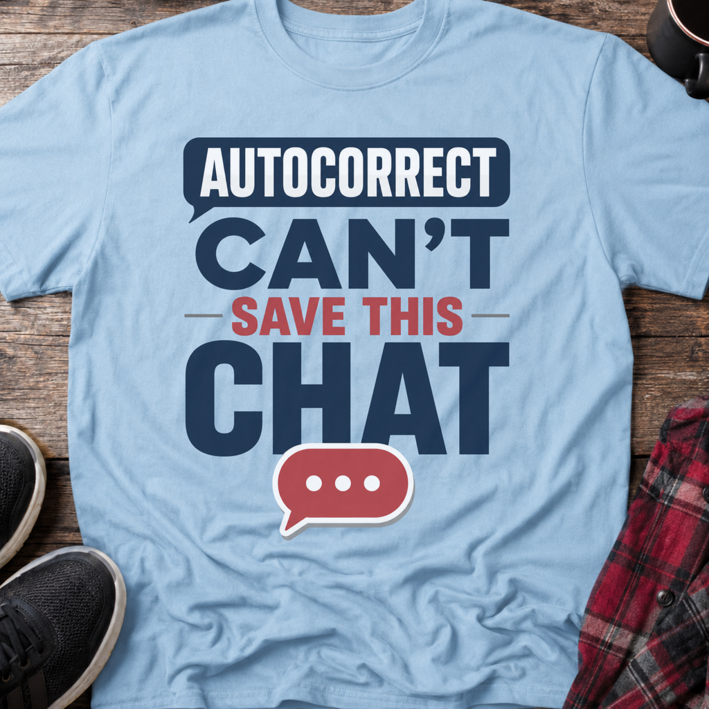 Autocorrect Can't Save This Chat T-Shirt