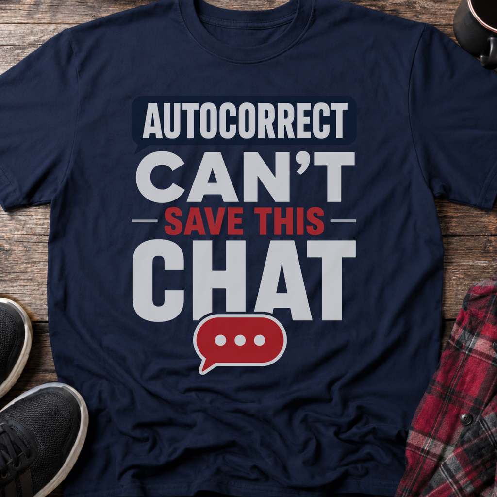 Autocorrect Can't Save This Chat T-Shirt
