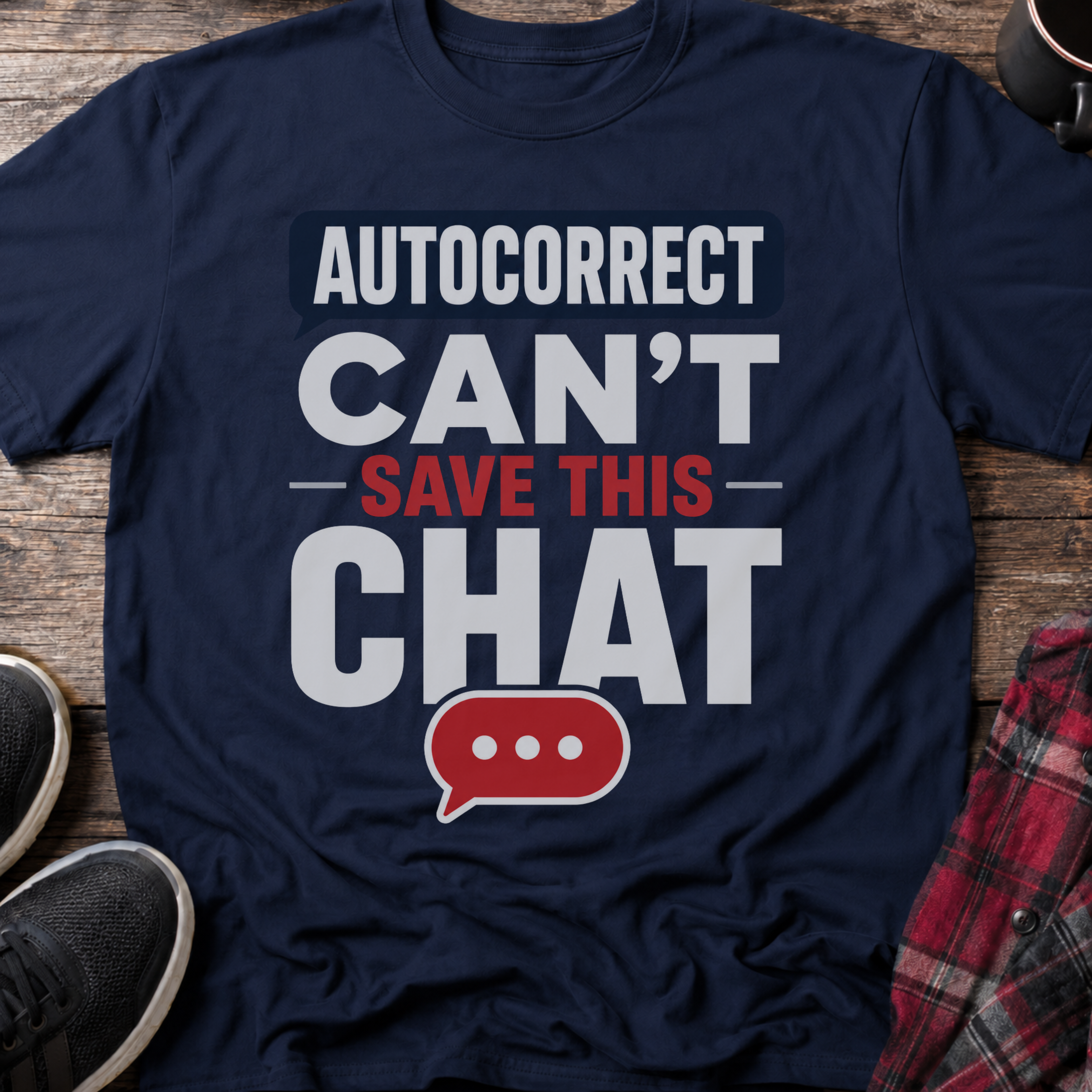 Autocorrect Can't Save This Chat T-Shirt