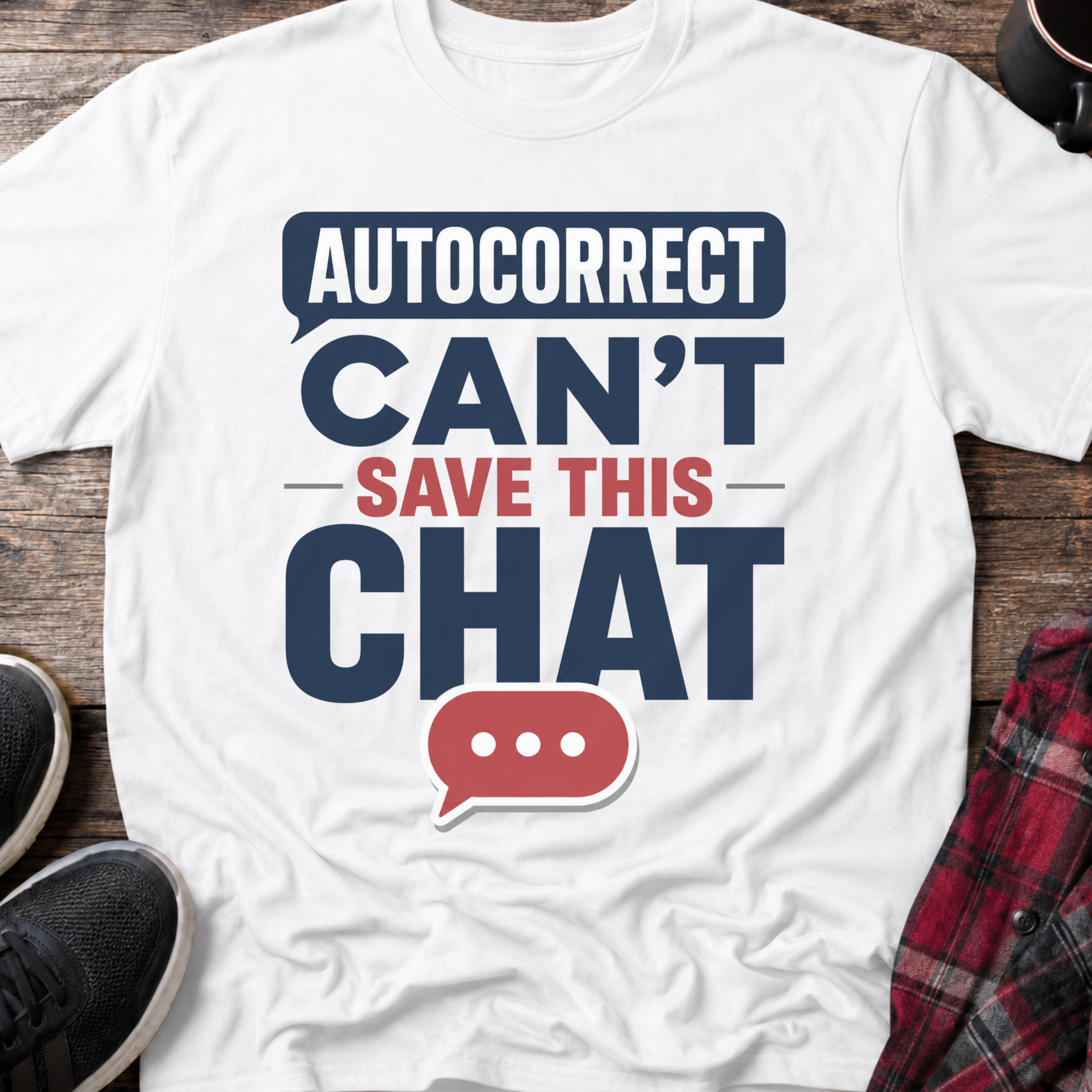 Autocorrect Can't Save This Chat T-Shirt