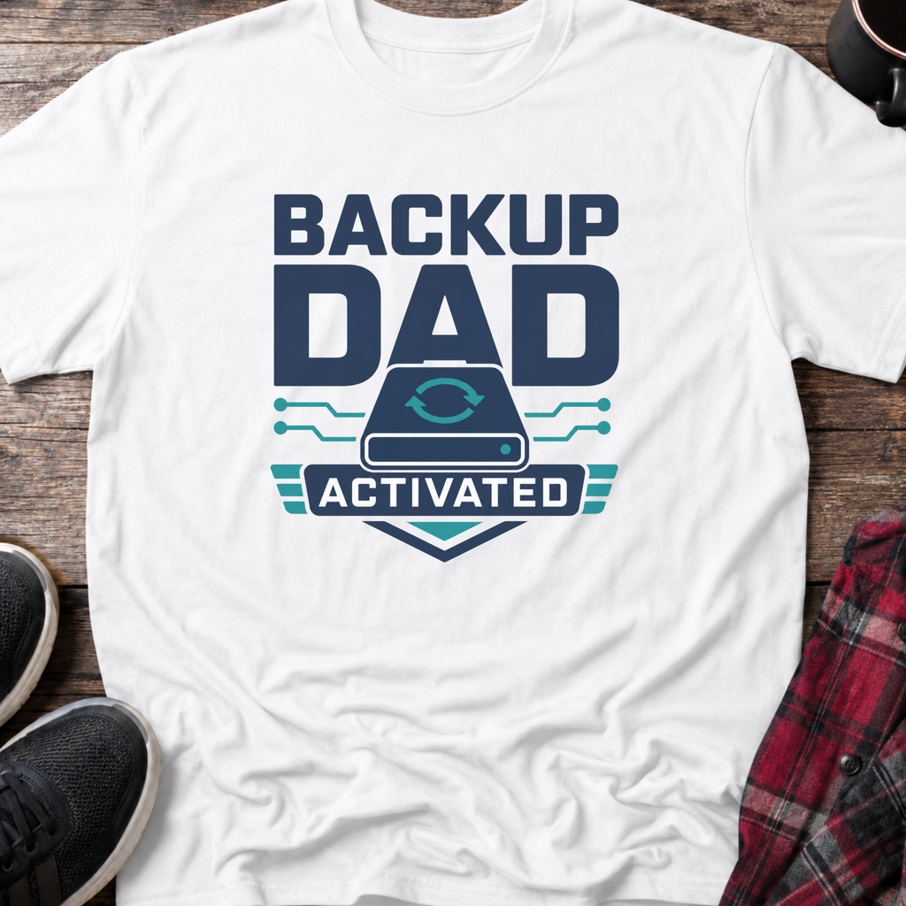 Backup Dad Activated T‑Shirt
