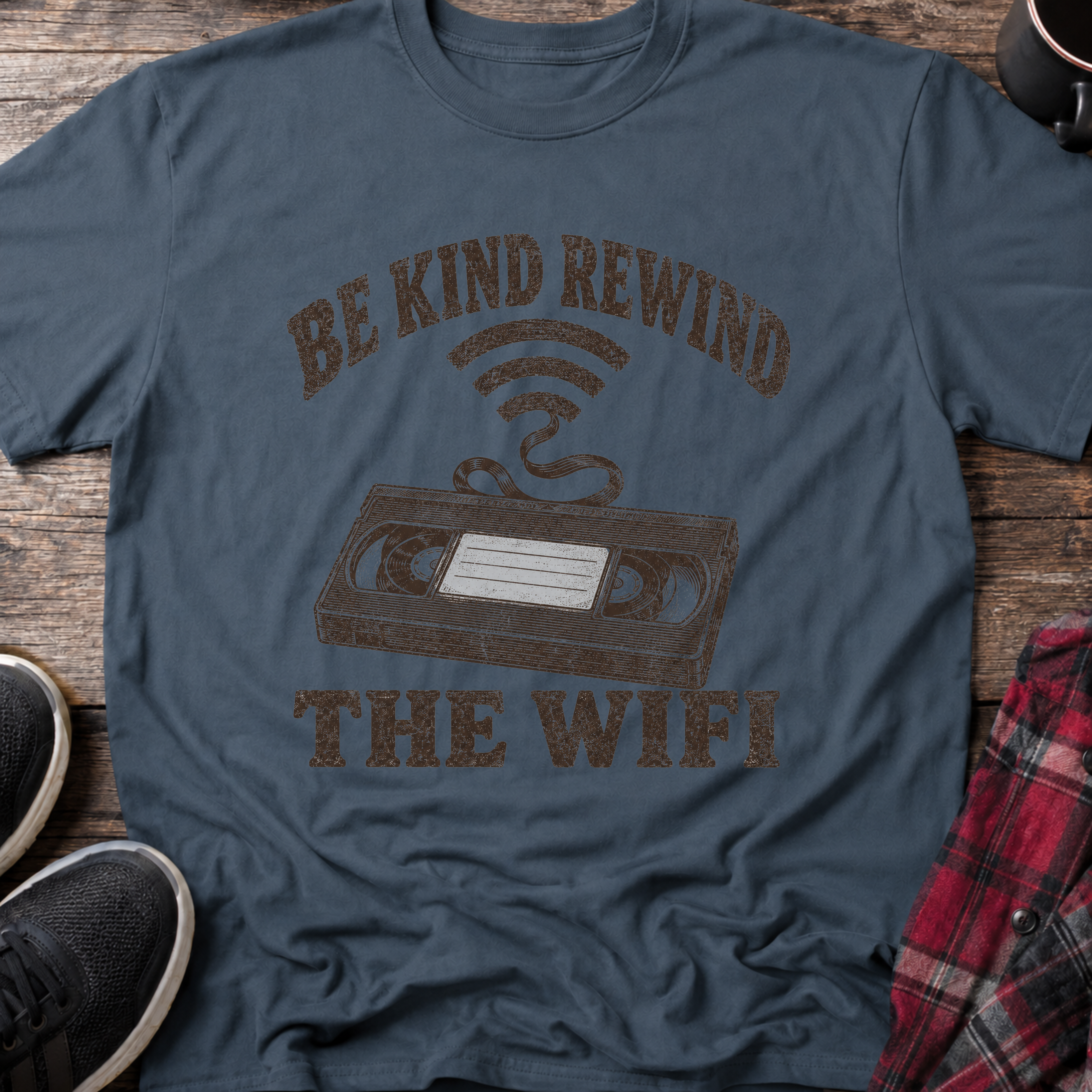Be Kind Rewind the WiFi T-Shirt