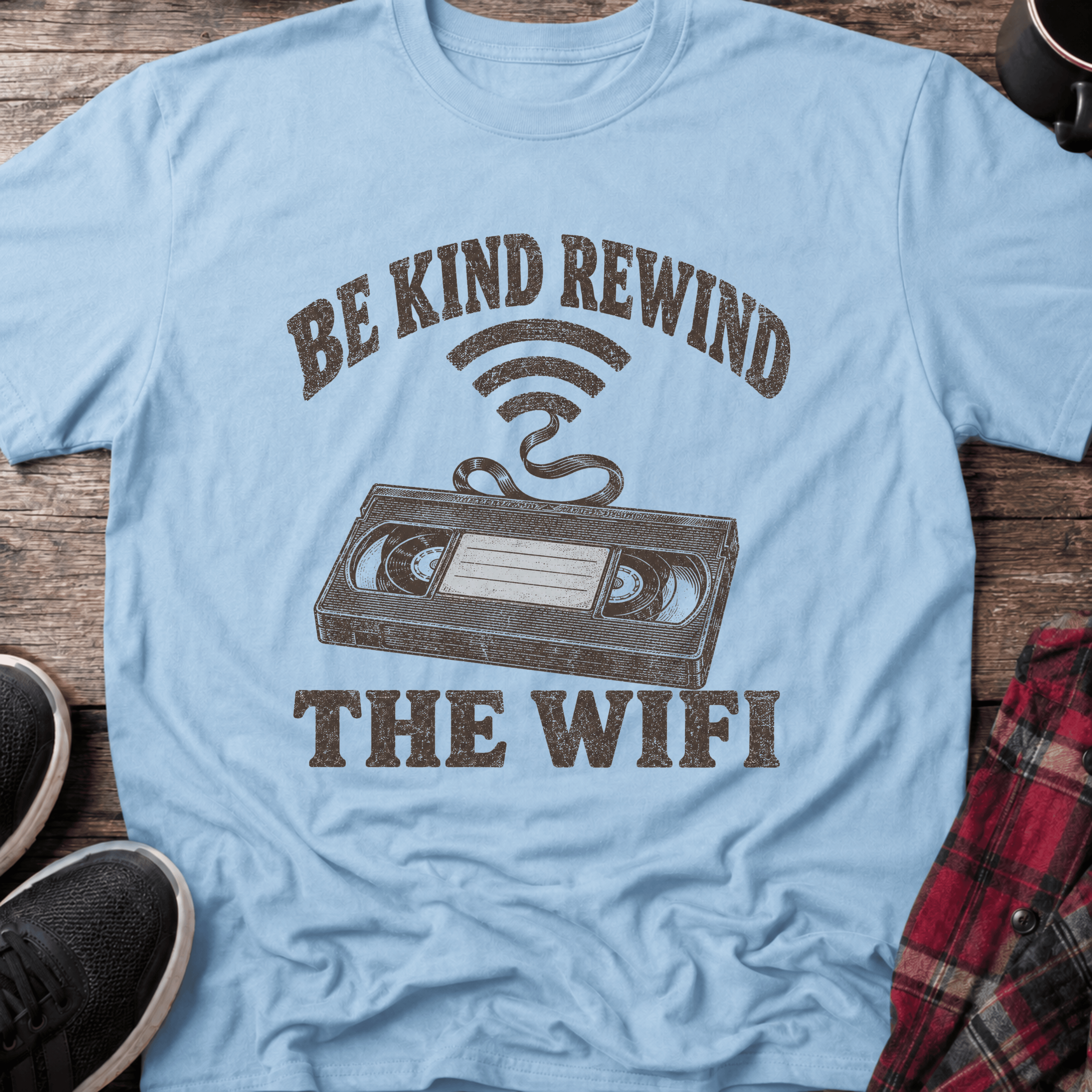 Be Kind Rewind the WiFi T-Shirt