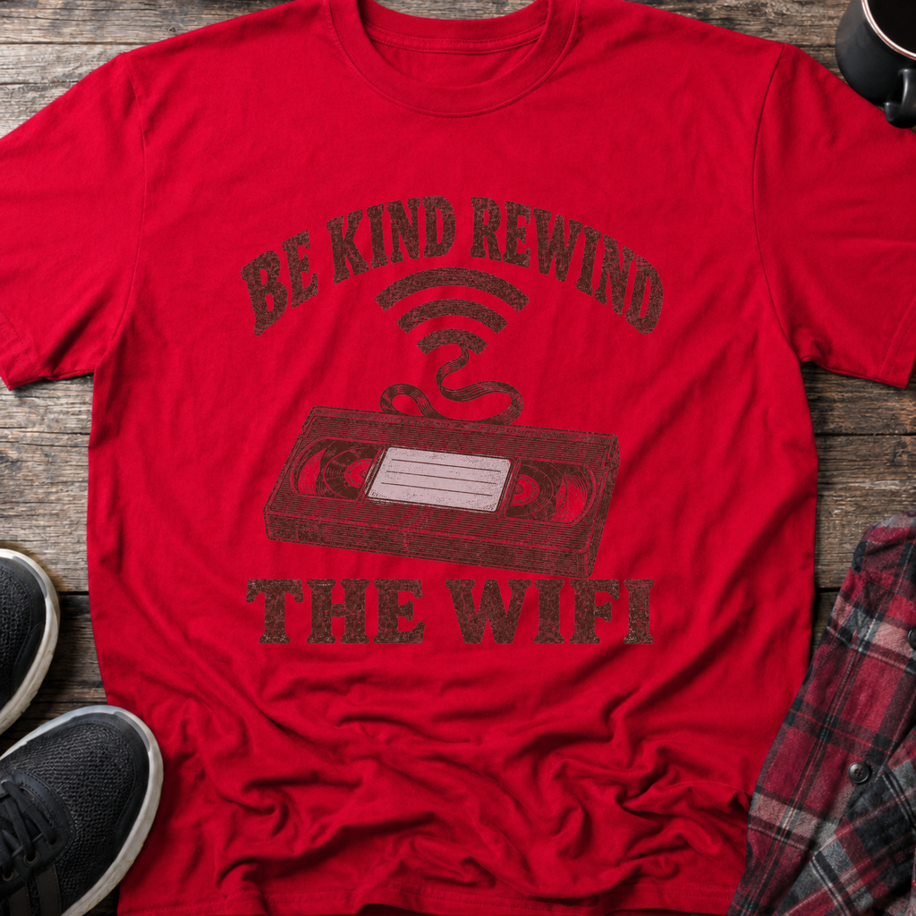 Be Kind Rewind the WiFi T-Shirt