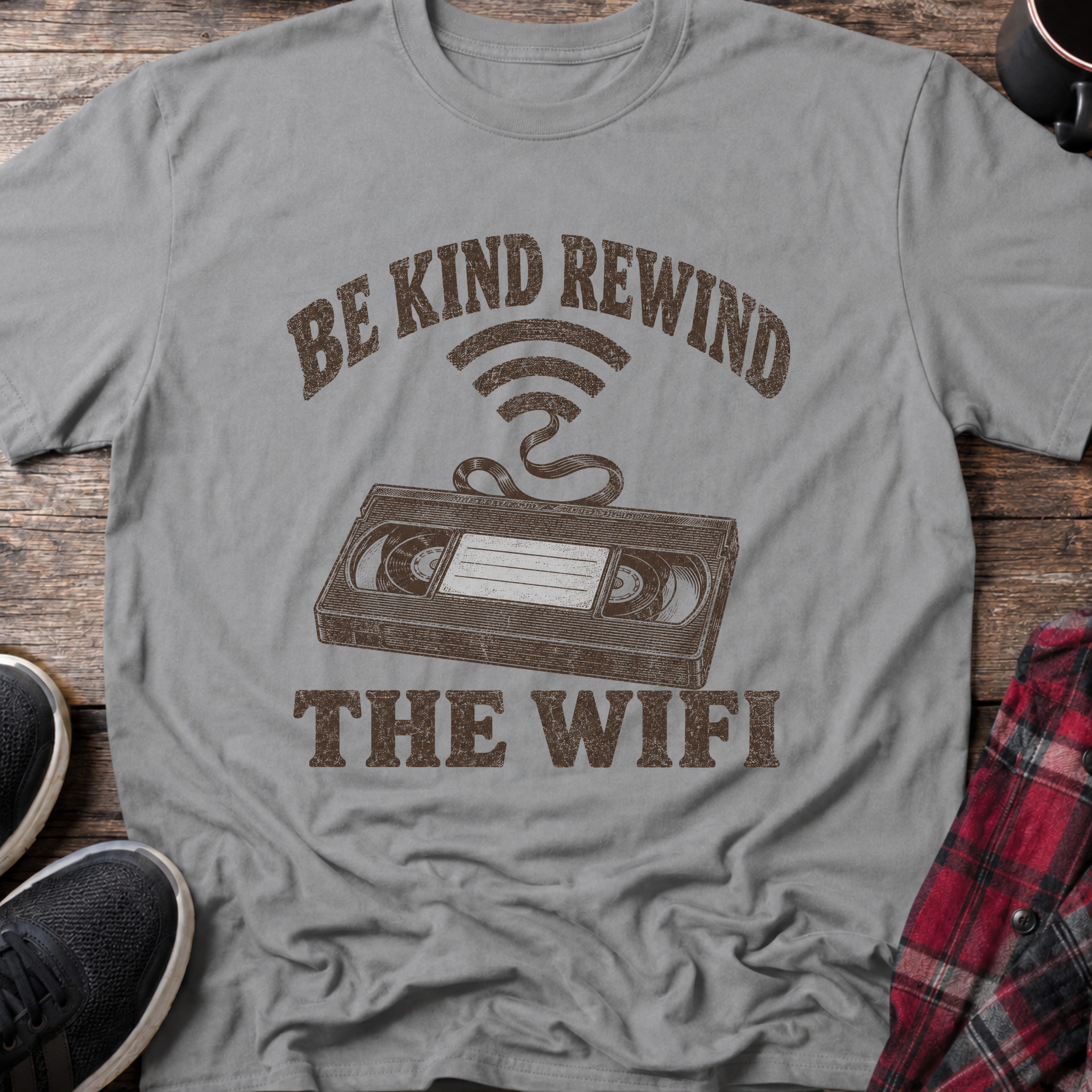 Be Kind Rewind the WiFi T-Shirt