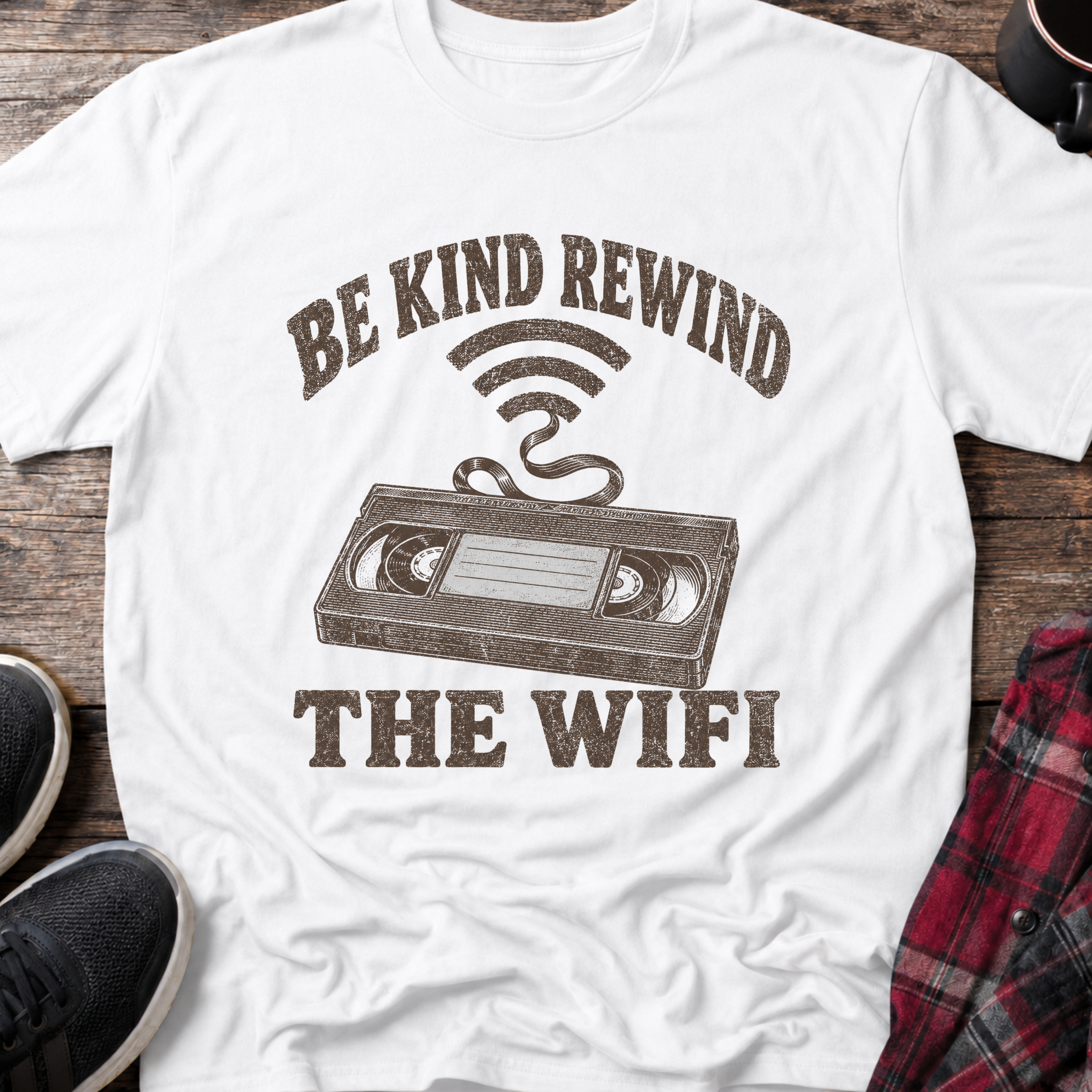 Be Kind Rewind the WiFi T-Shirt