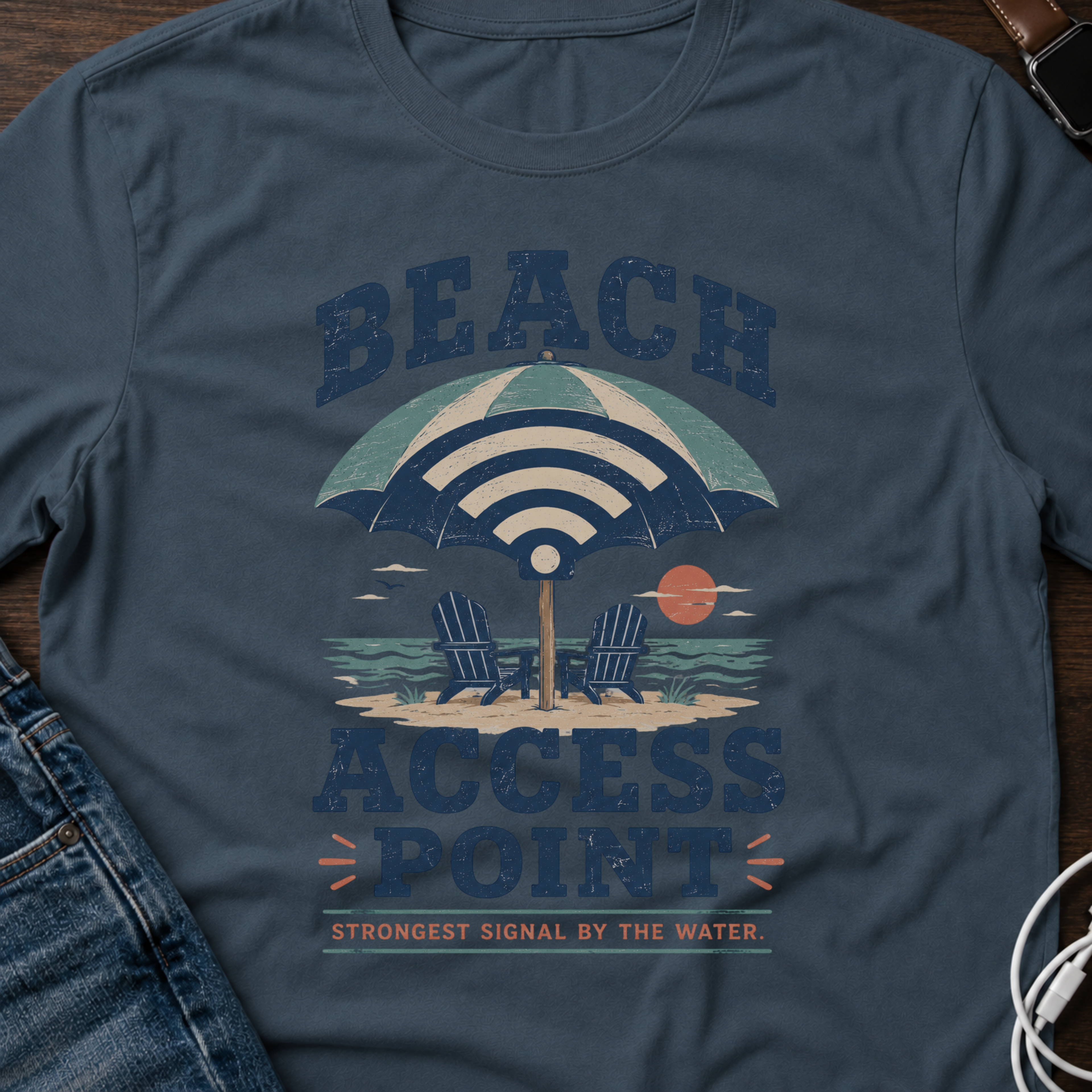 Beach Access Point T-Shirt