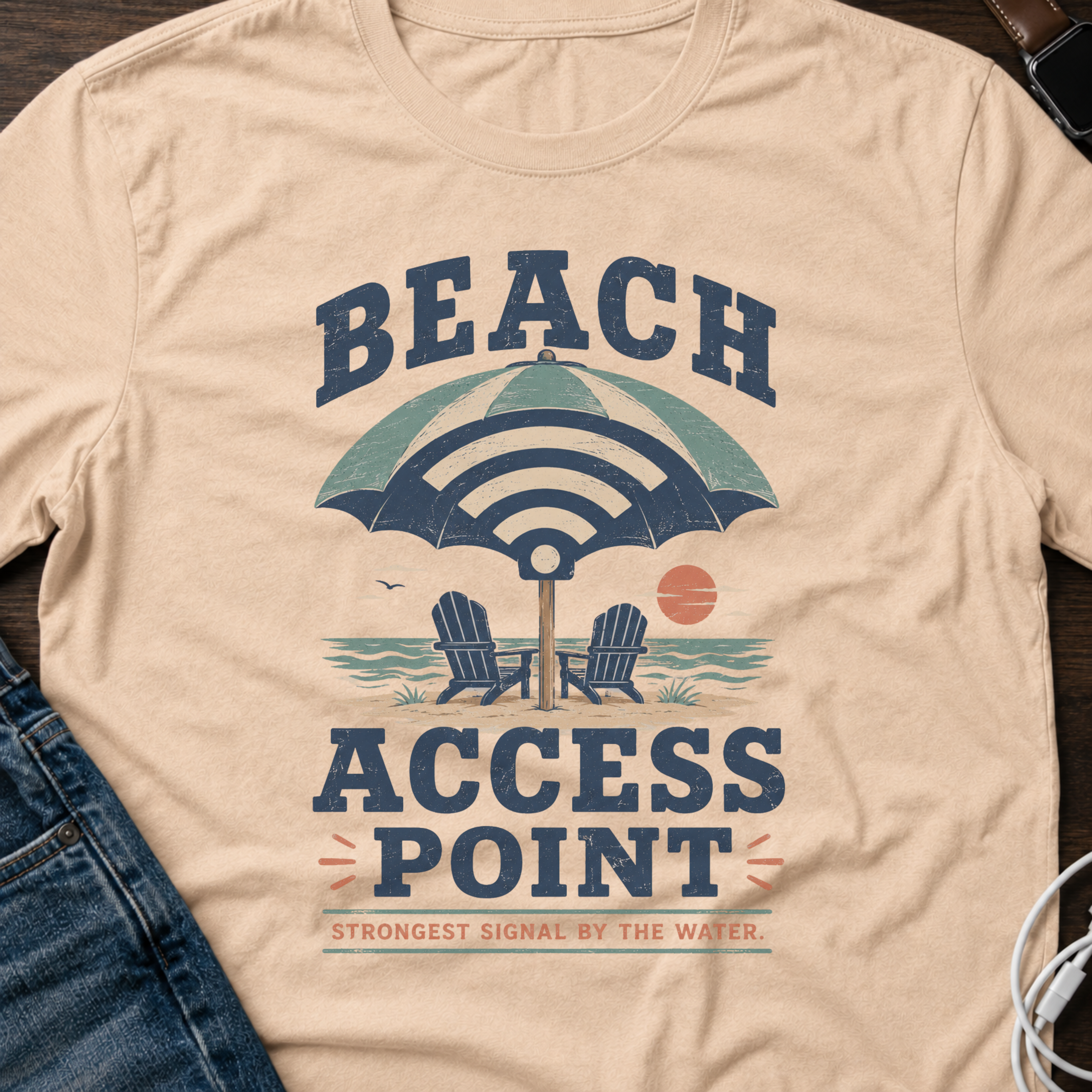 Beach Access Point T-Shirt