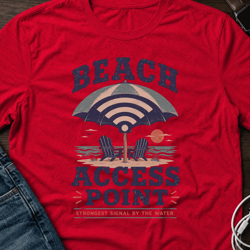 Beach Access Point T-Shirt