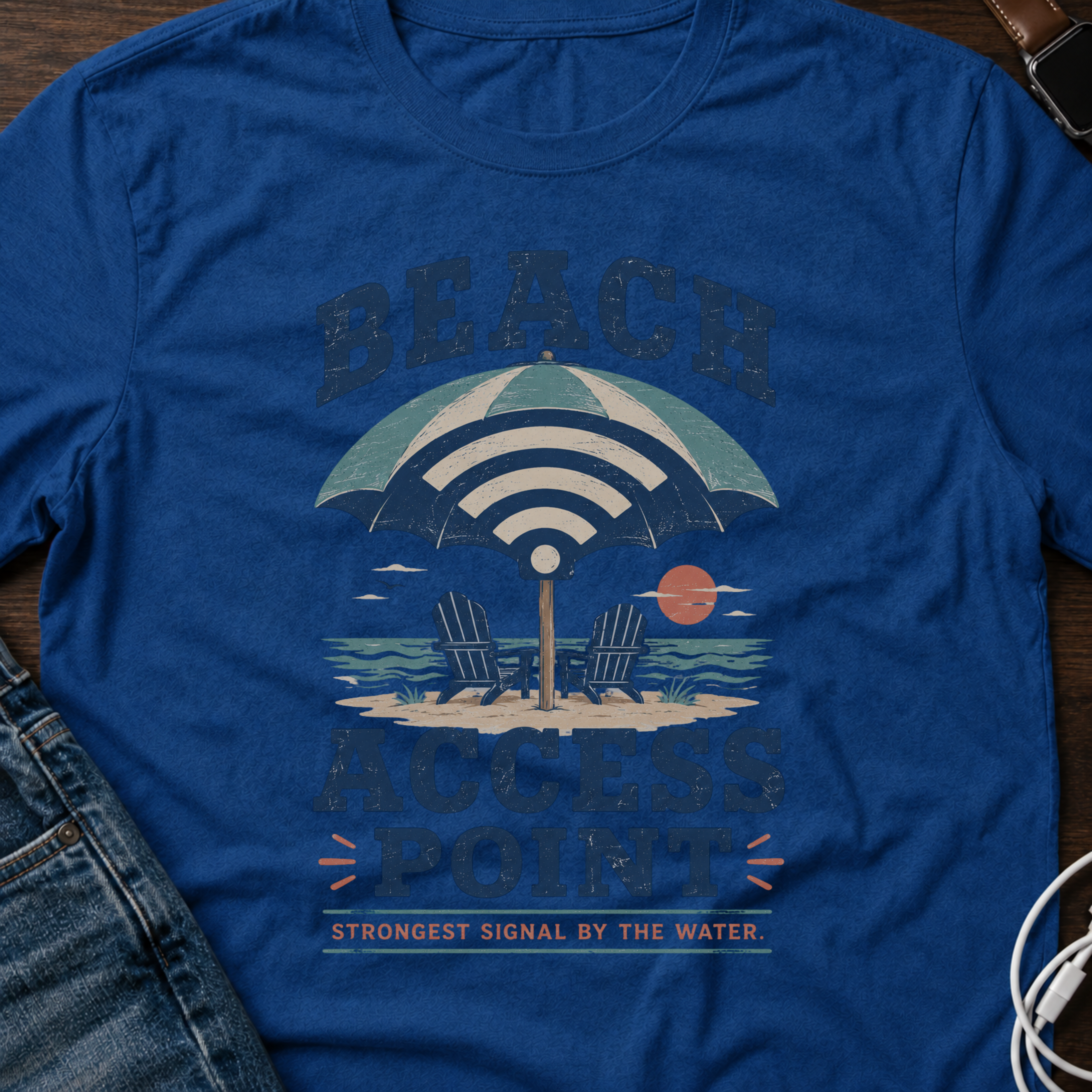 Beach Access Point T-Shirt