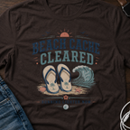 Beach Cache Cleared T-Shirt