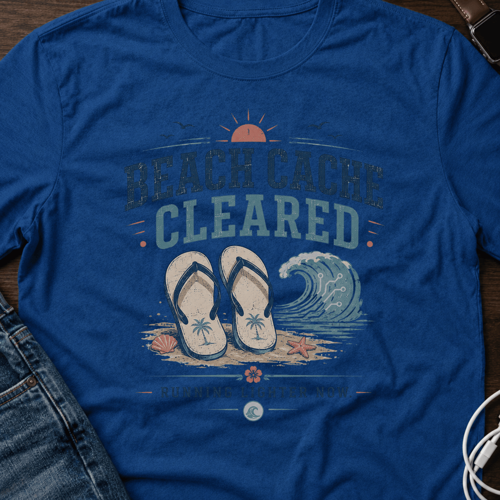 Beach Cache Cleared T-Shirt