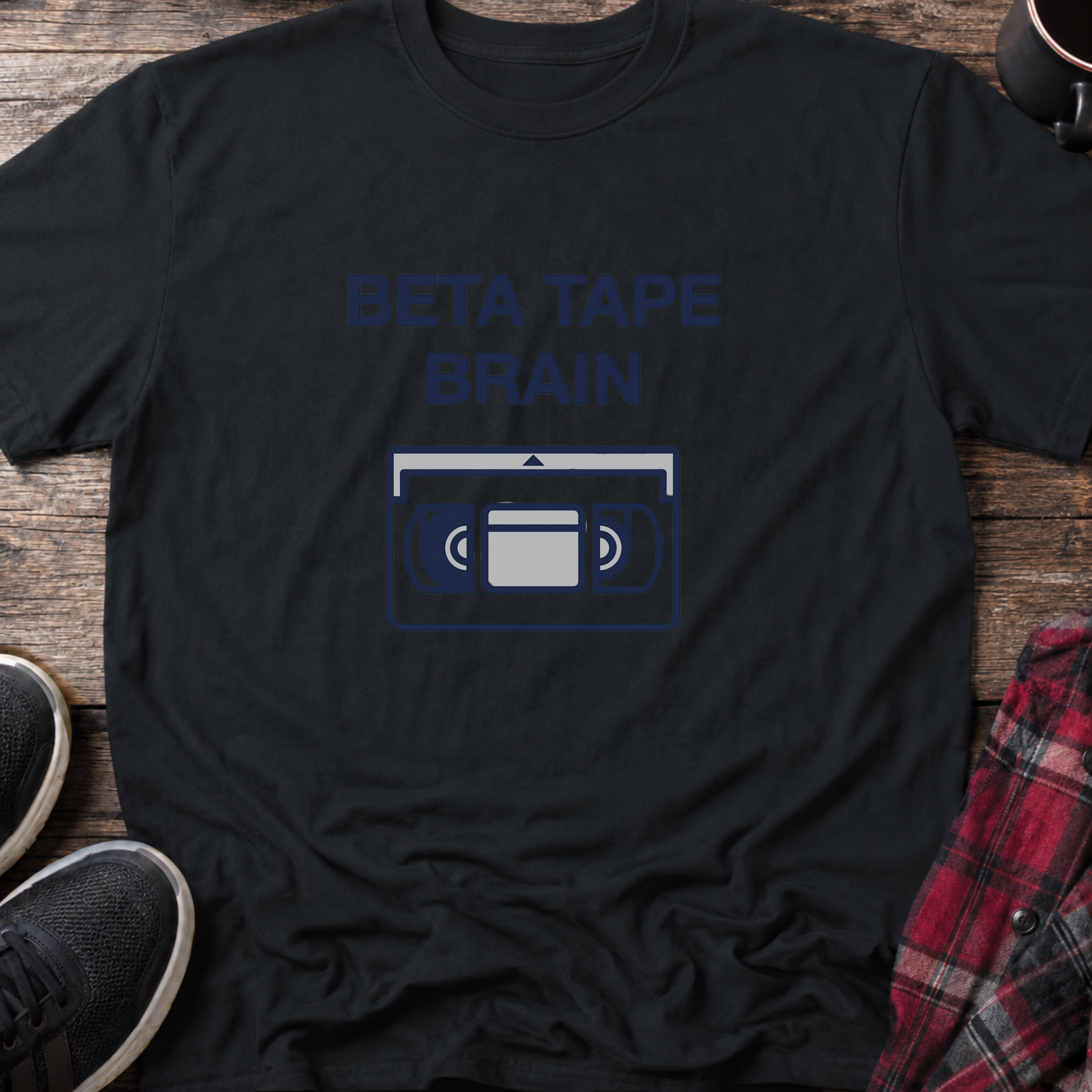 Beta Tape Brain T-Shirt
