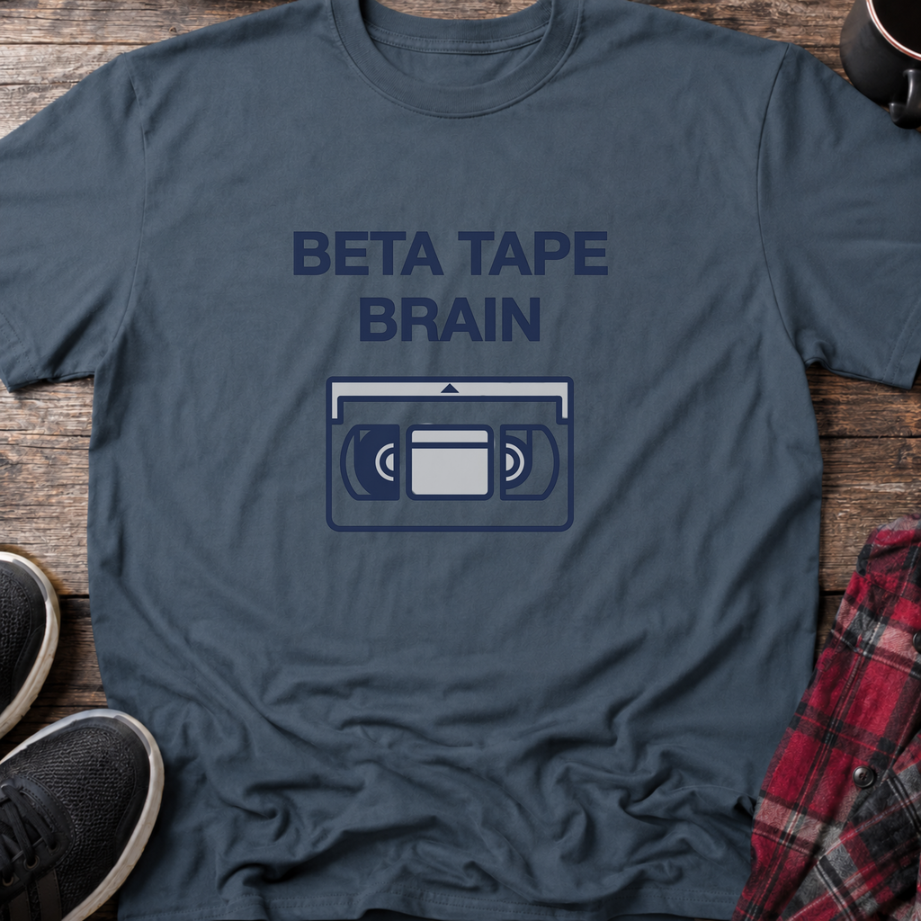 Beta Tape Brain T-Shirt
