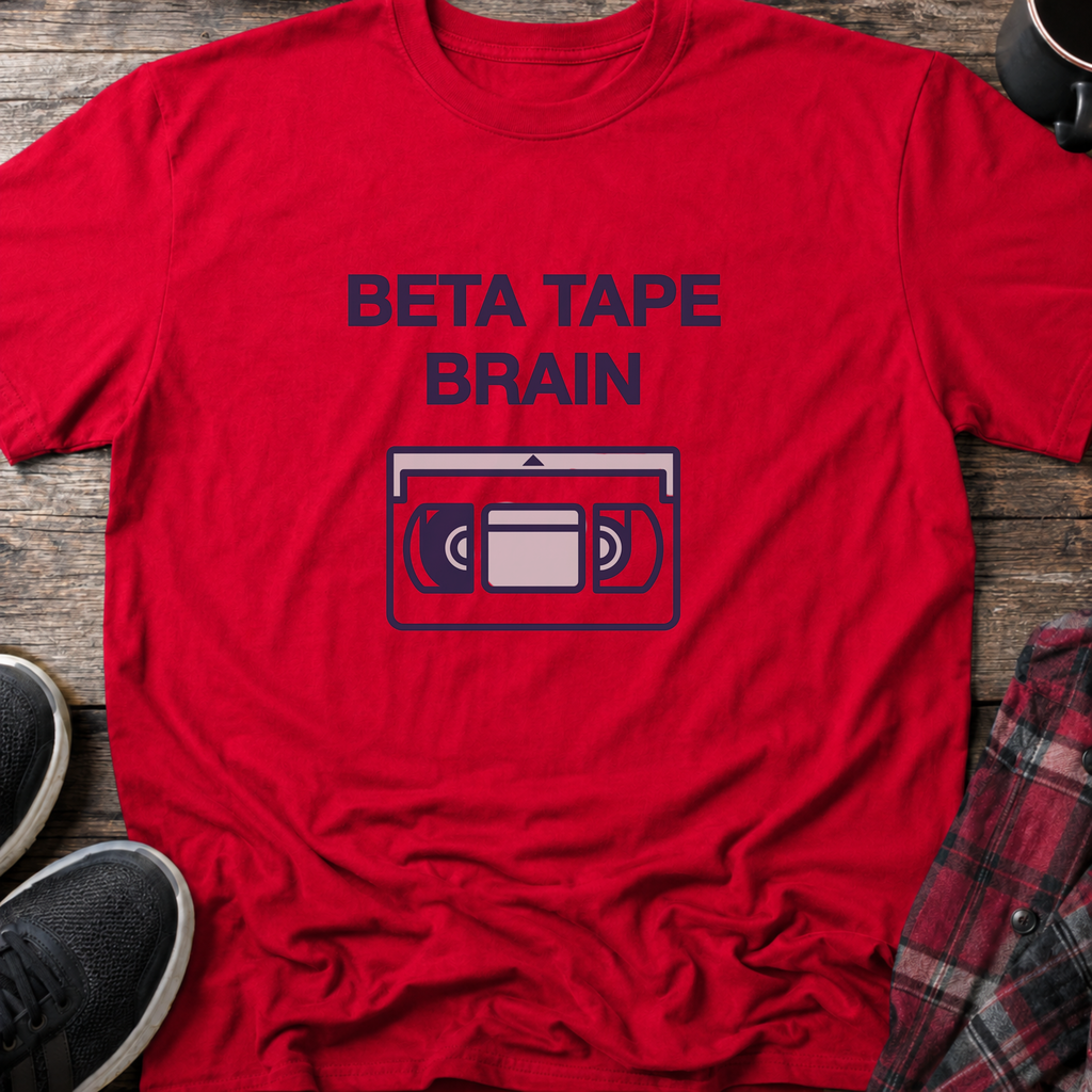 Beta Tape Brain T-Shirt