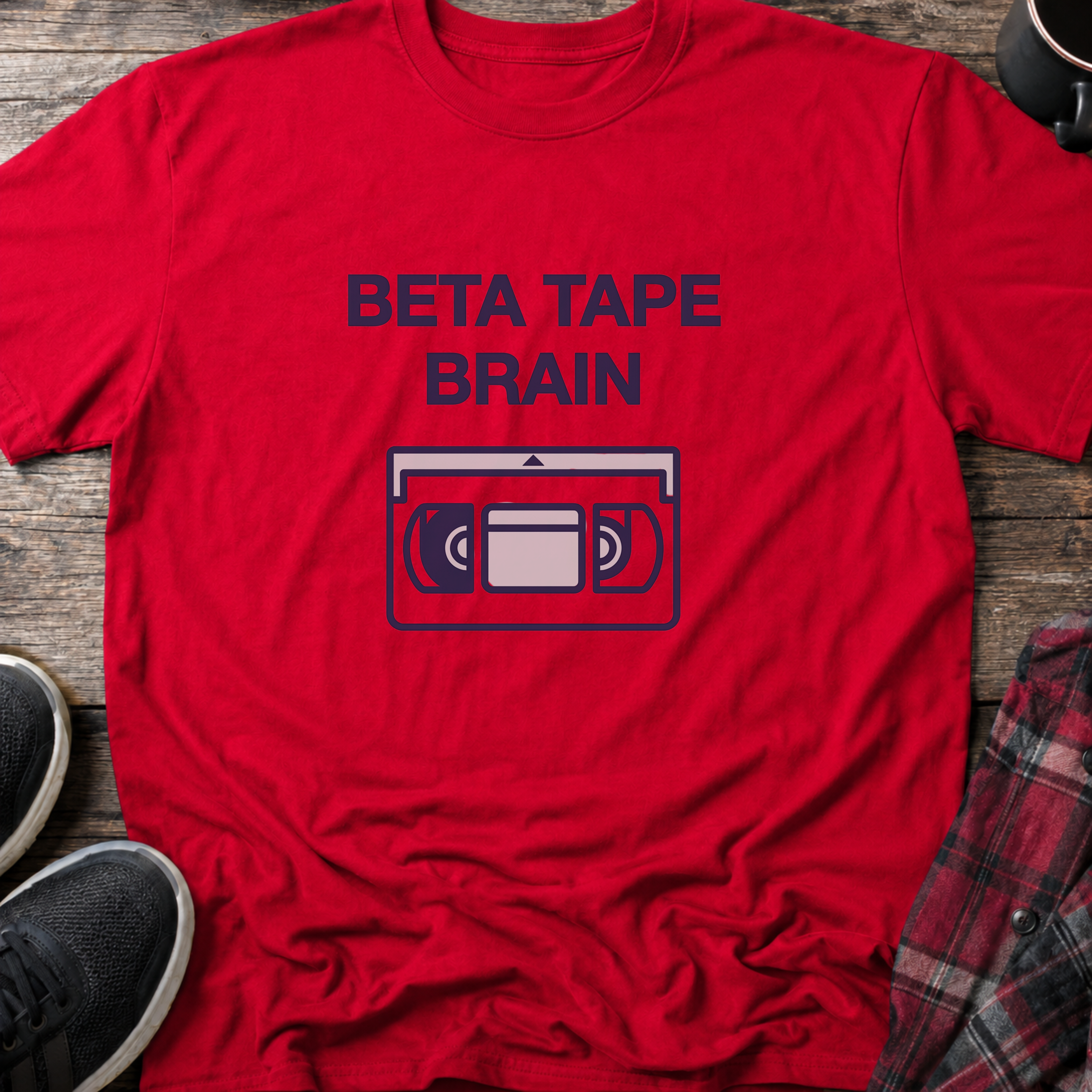 Beta Tape Brain T-Shirt