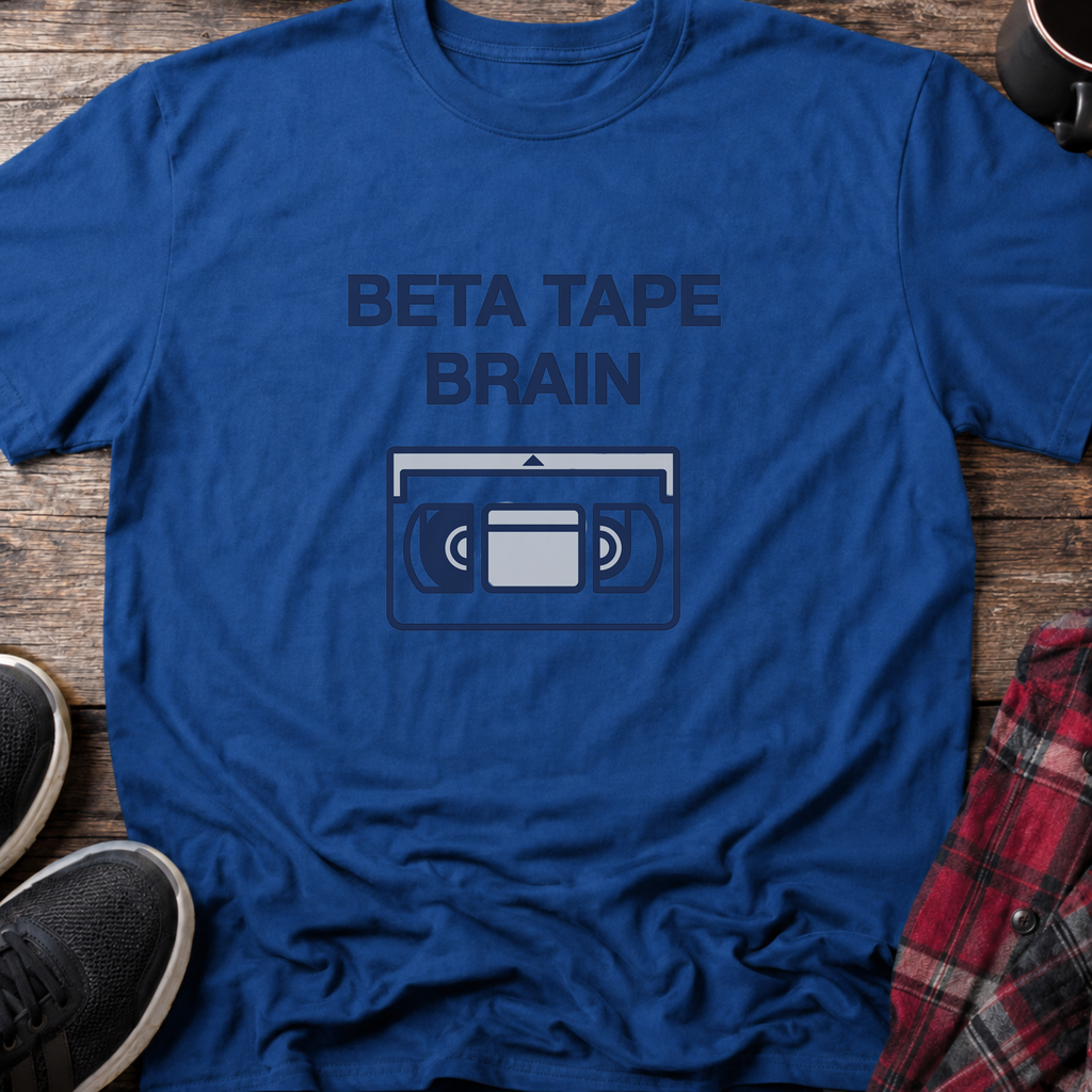 Beta Tape Brain T-Shirt