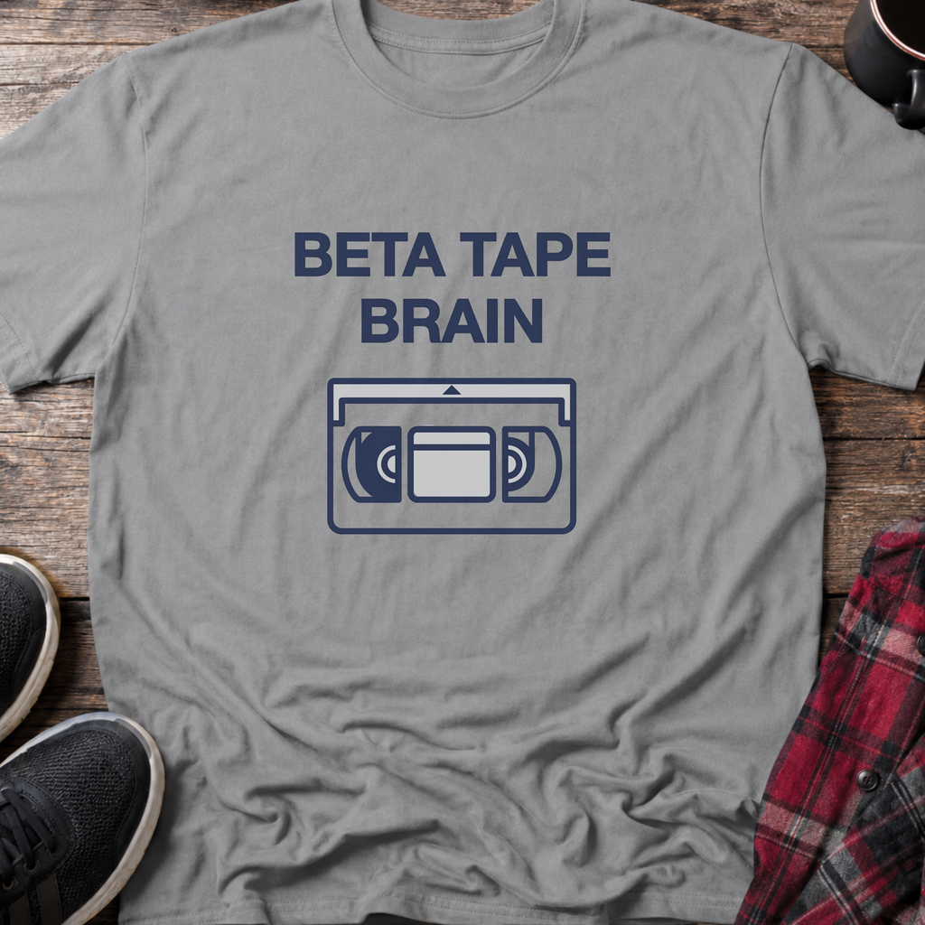 Beta Tape Brain T-Shirt