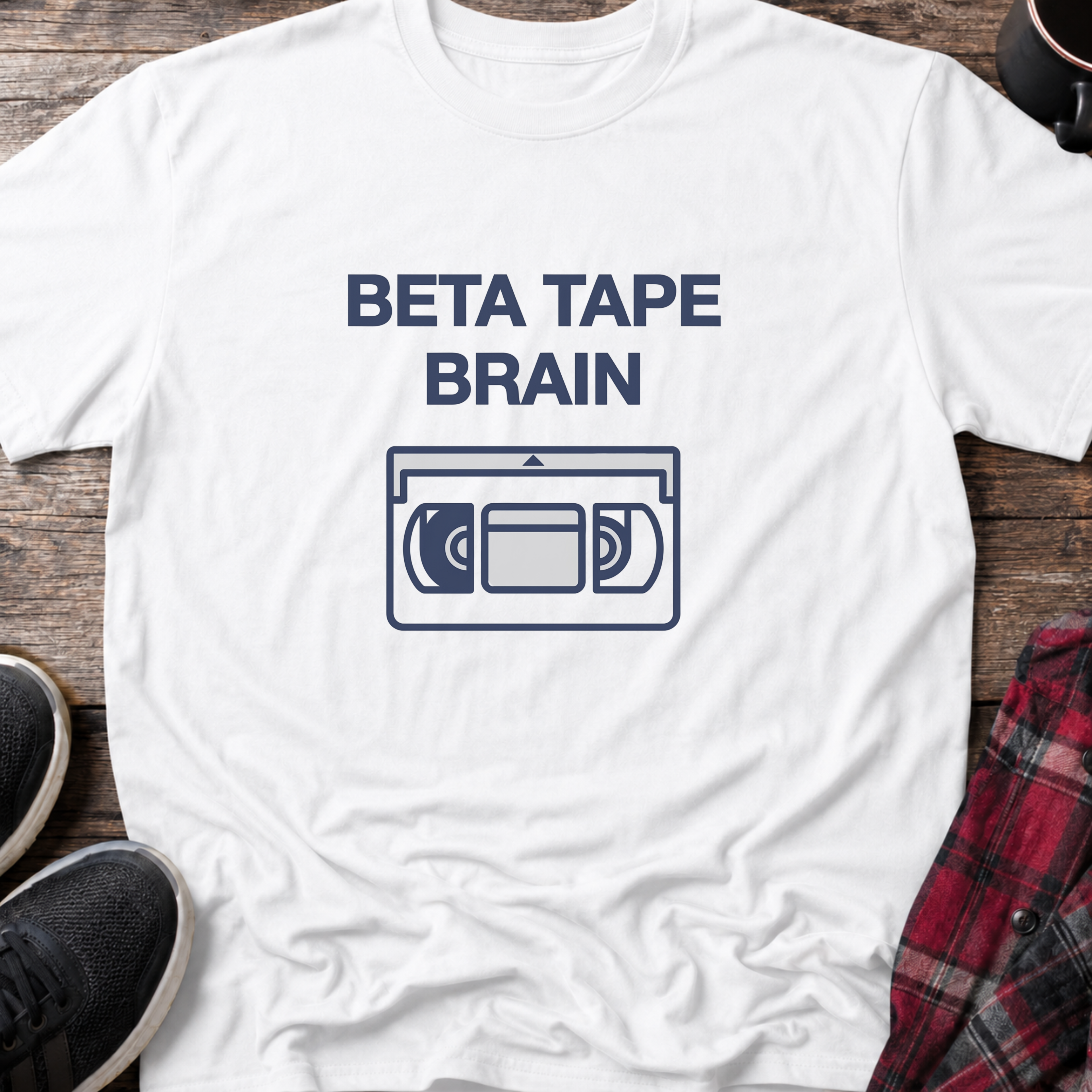 Beta Tape Brain T-Shirt