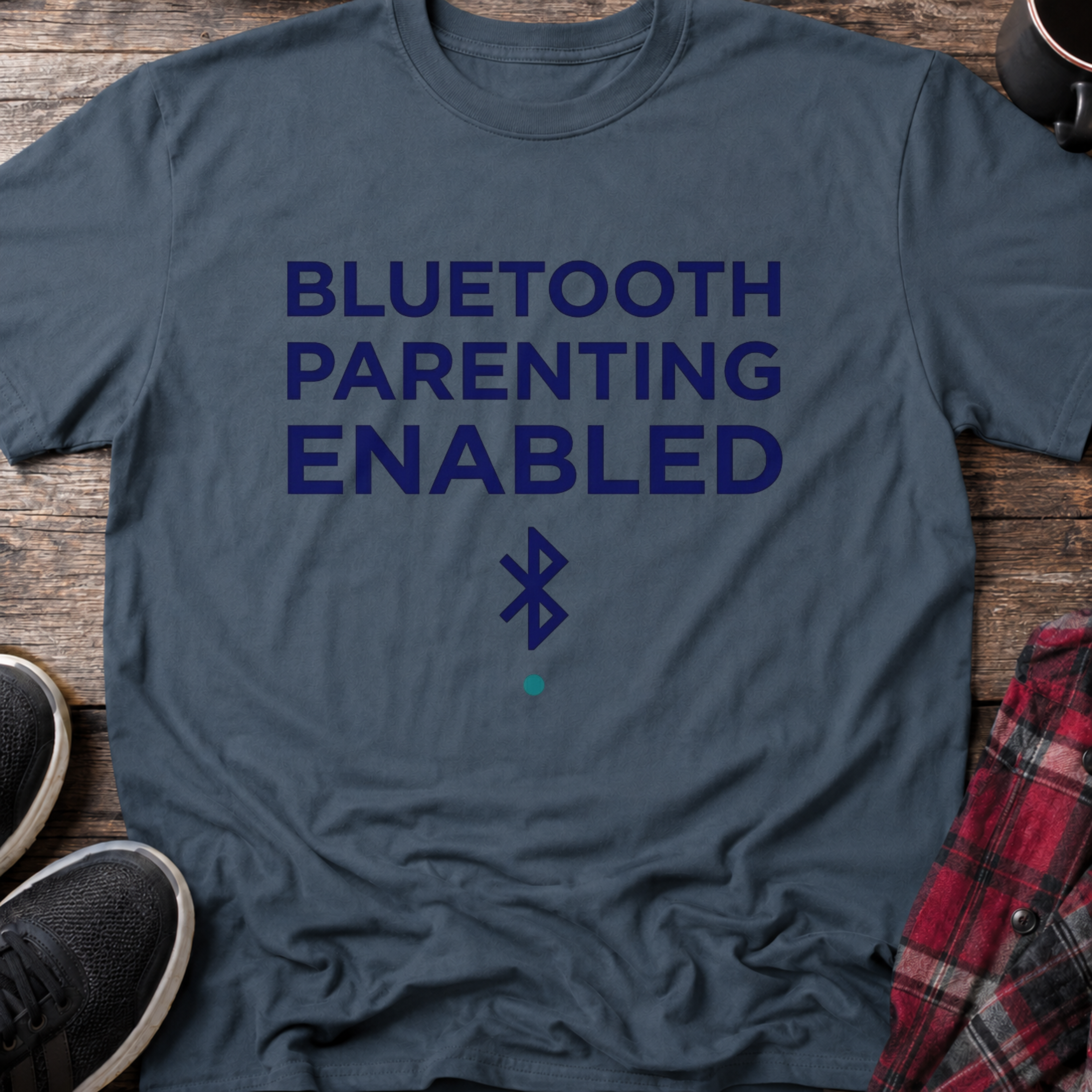 Bluetooth Parenting Enabled Basic T-Shirt