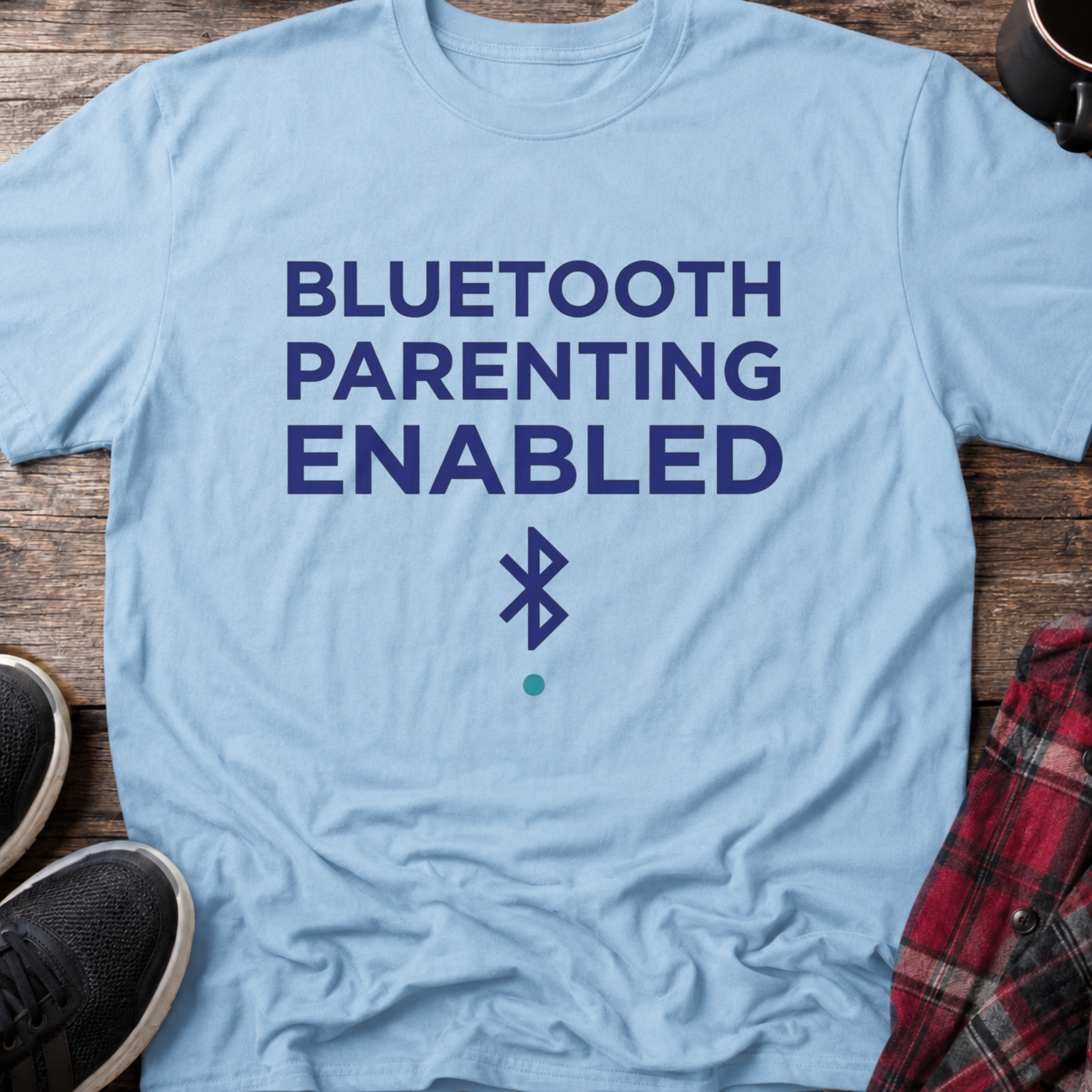Bluetooth Parenting Enabled Basic T-Shirt