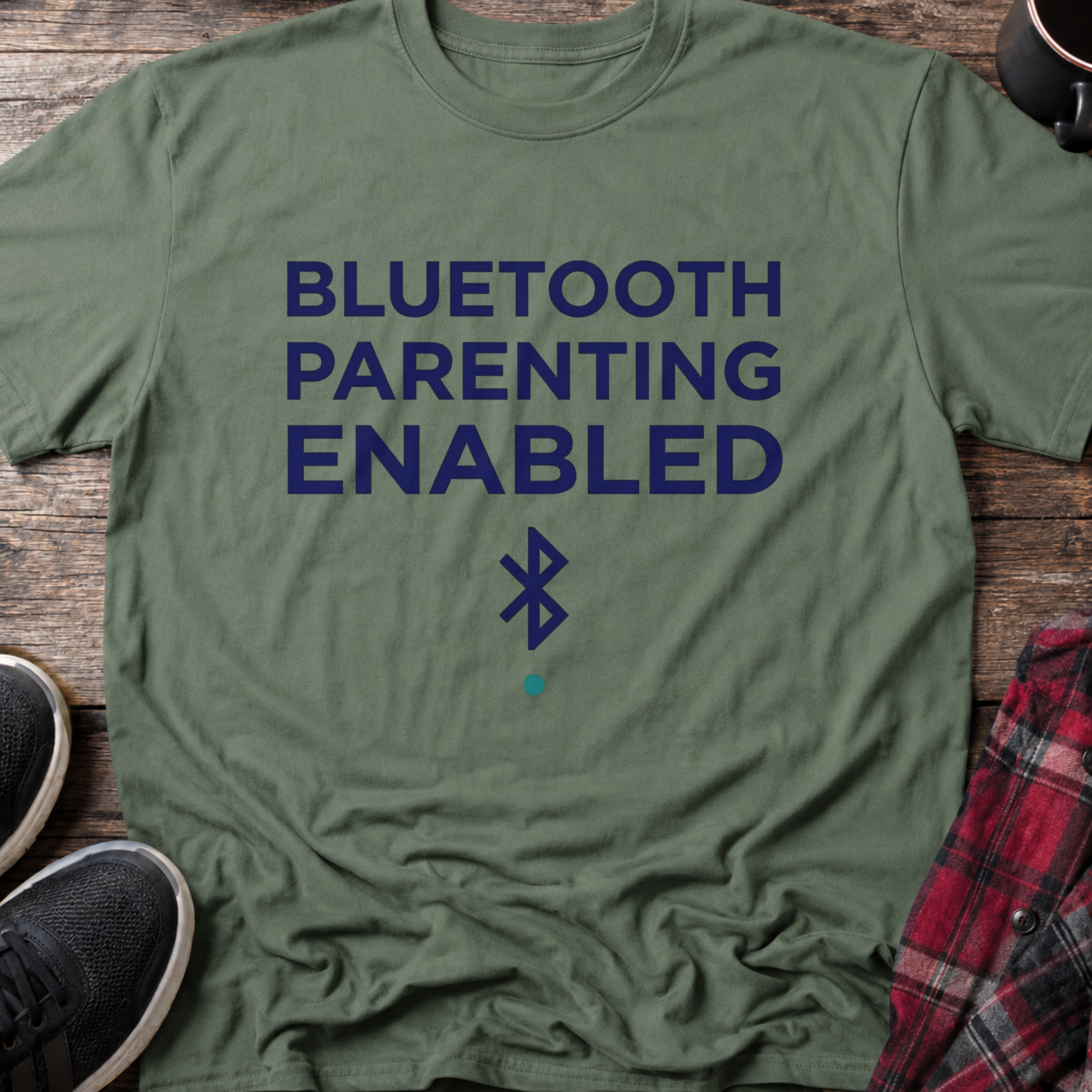 Bluetooth Parenting Enabled Basic T-Shirt