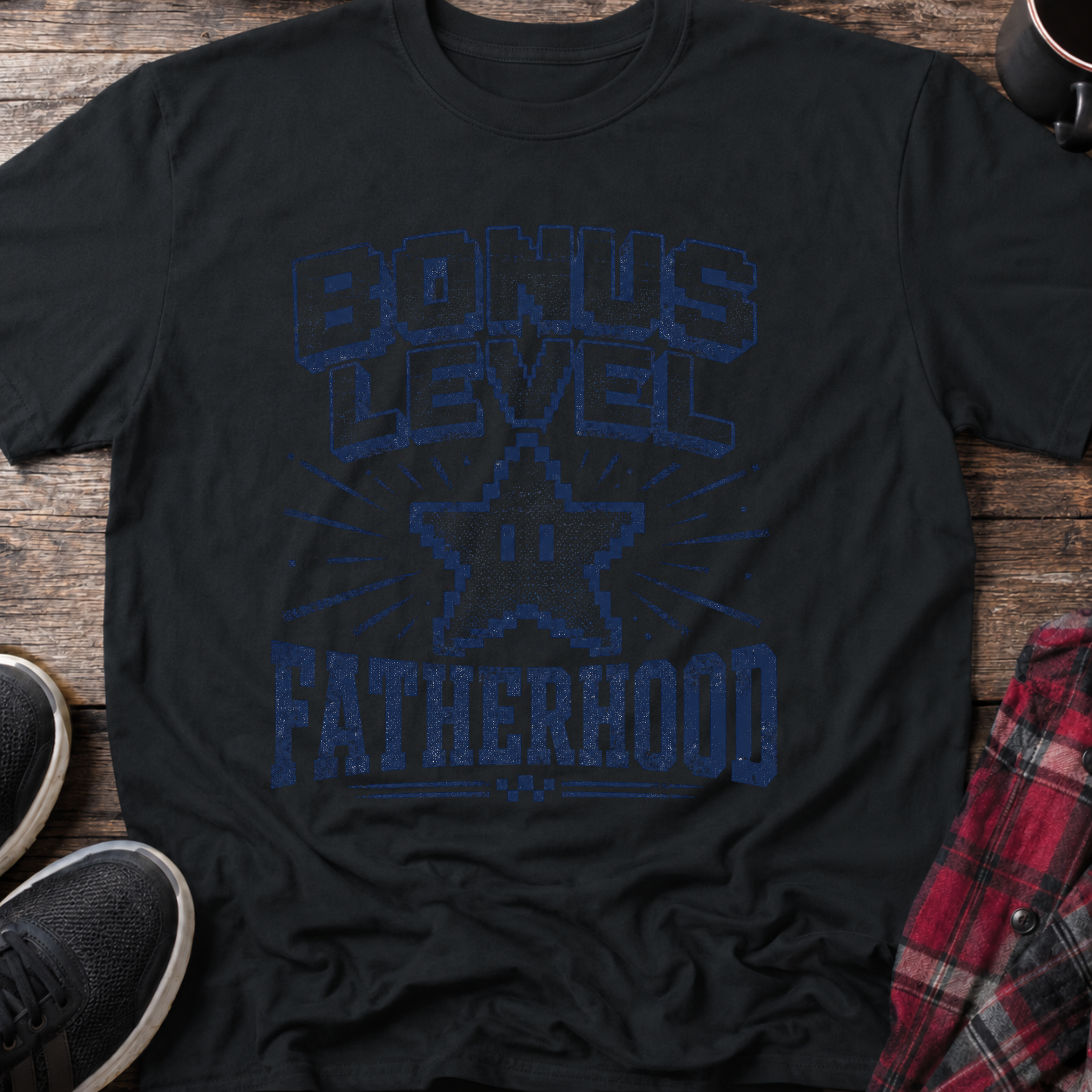Bonus Level Fatherhood T-Shirt