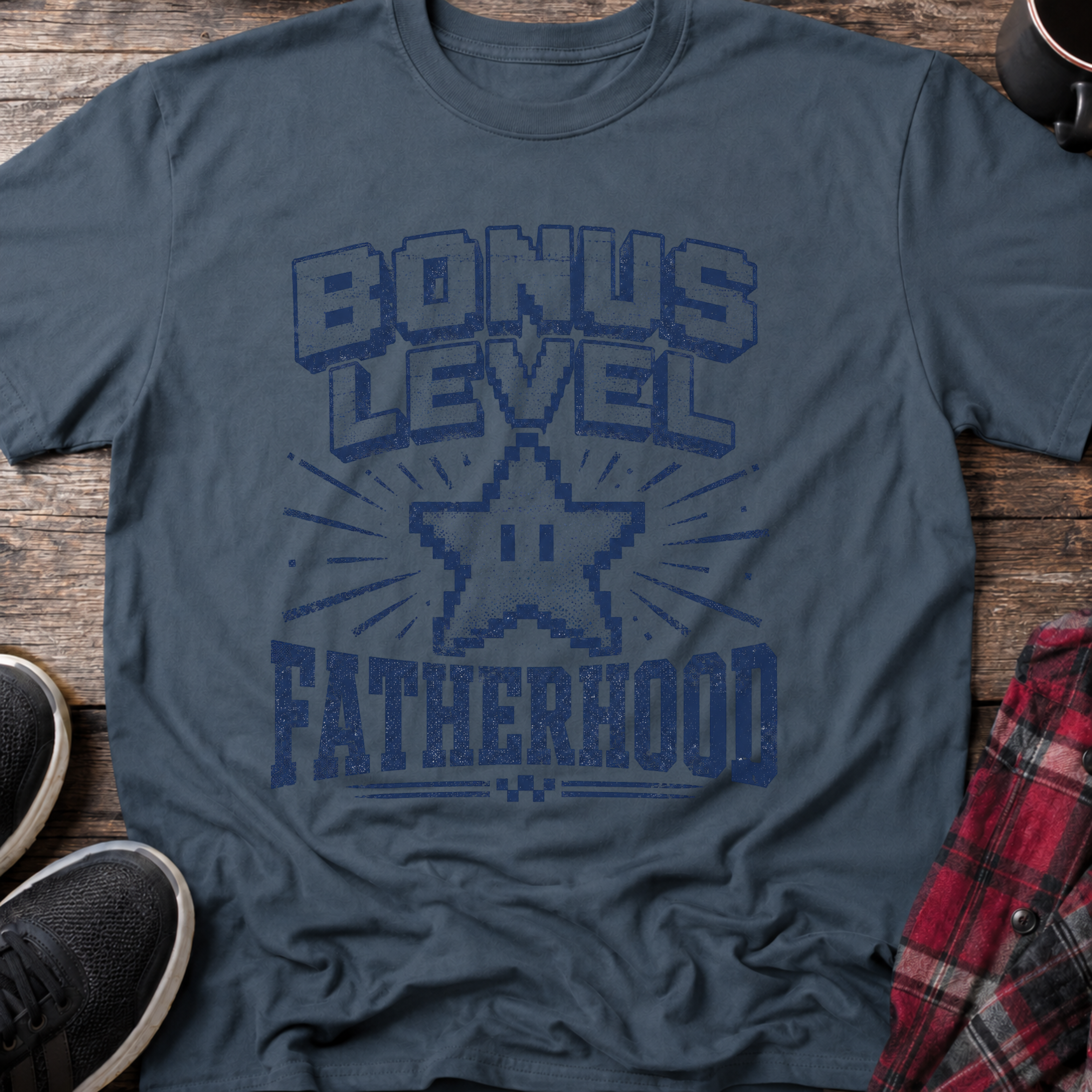 Bonus Level Fatherhood T-Shirt